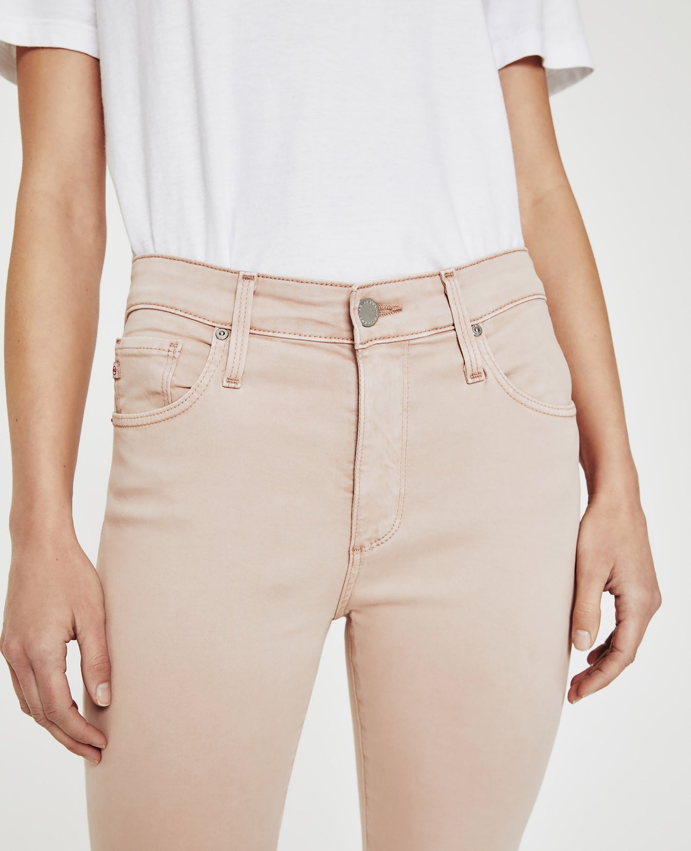 Farrah Skinny Ankle Sulfur Infinite Mauve High-Rise Skinny Ankle Women Bottoms Photo 6