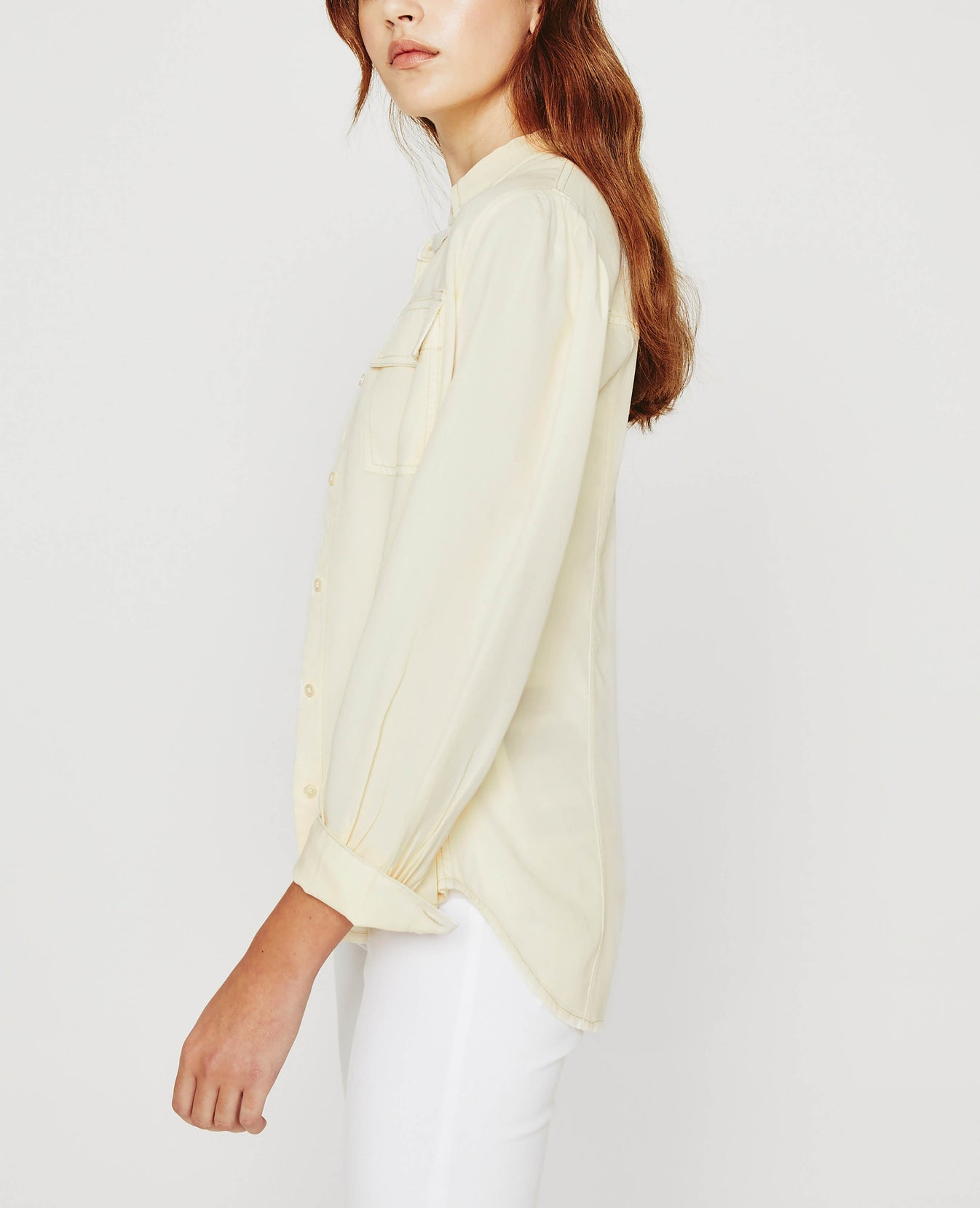 Sable Shirt Ivory Dust Womens Top Photo 4