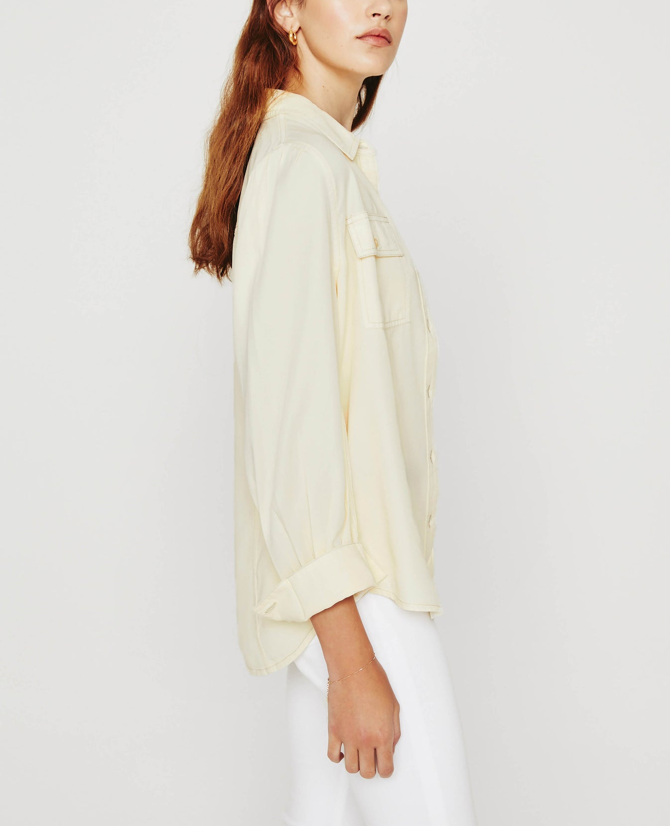 Sable Shirt Ivory Dust Womens Top Photo 5