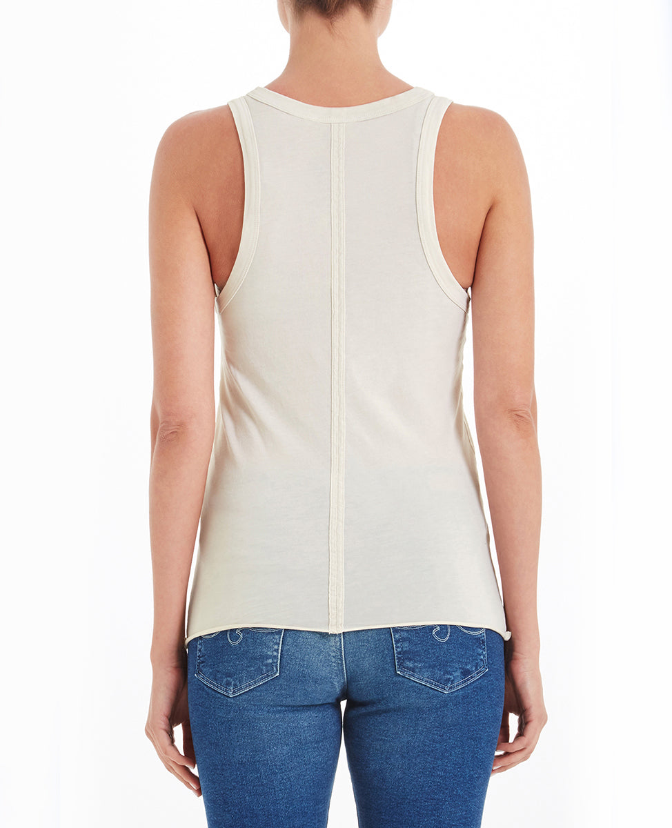 Lexi Tank Pigment Moonglade Fitted Tank Women Tops Photo 2