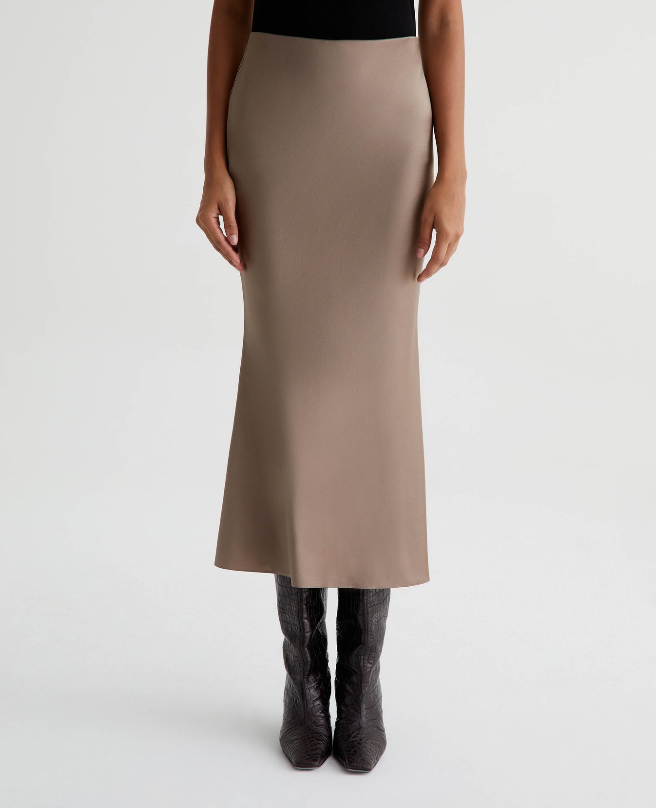 Womens Karina Skirt Brooklyn Taupe Womens Bottom Photo 2