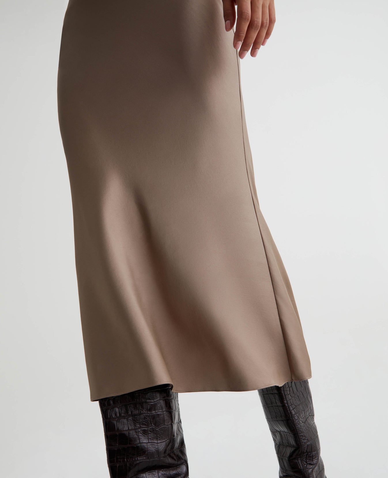 Womens Karina Skirt Brooklyn Taupe Womens Bottom Photo 3