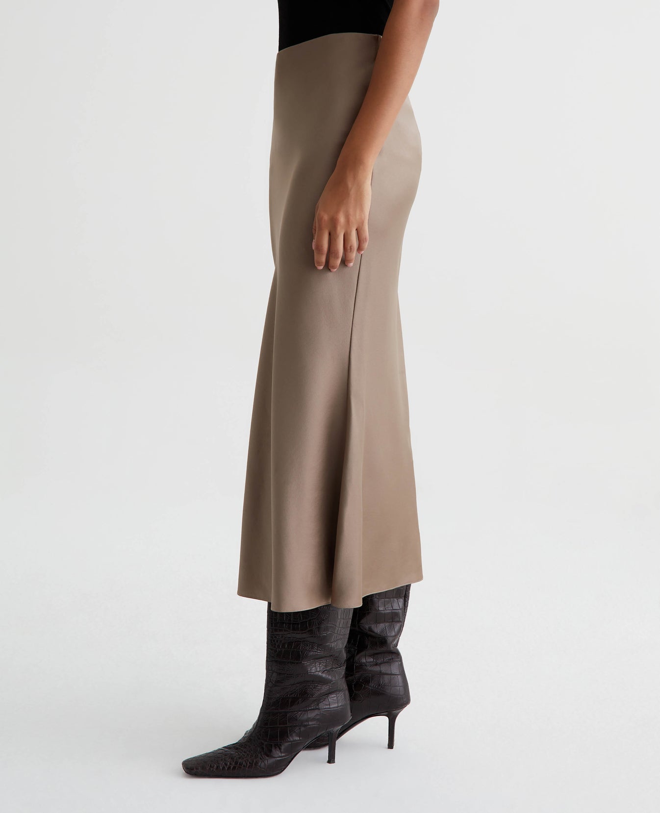 Womens Karina Skirt Brooklyn Taupe Womens Bottom Photo 4