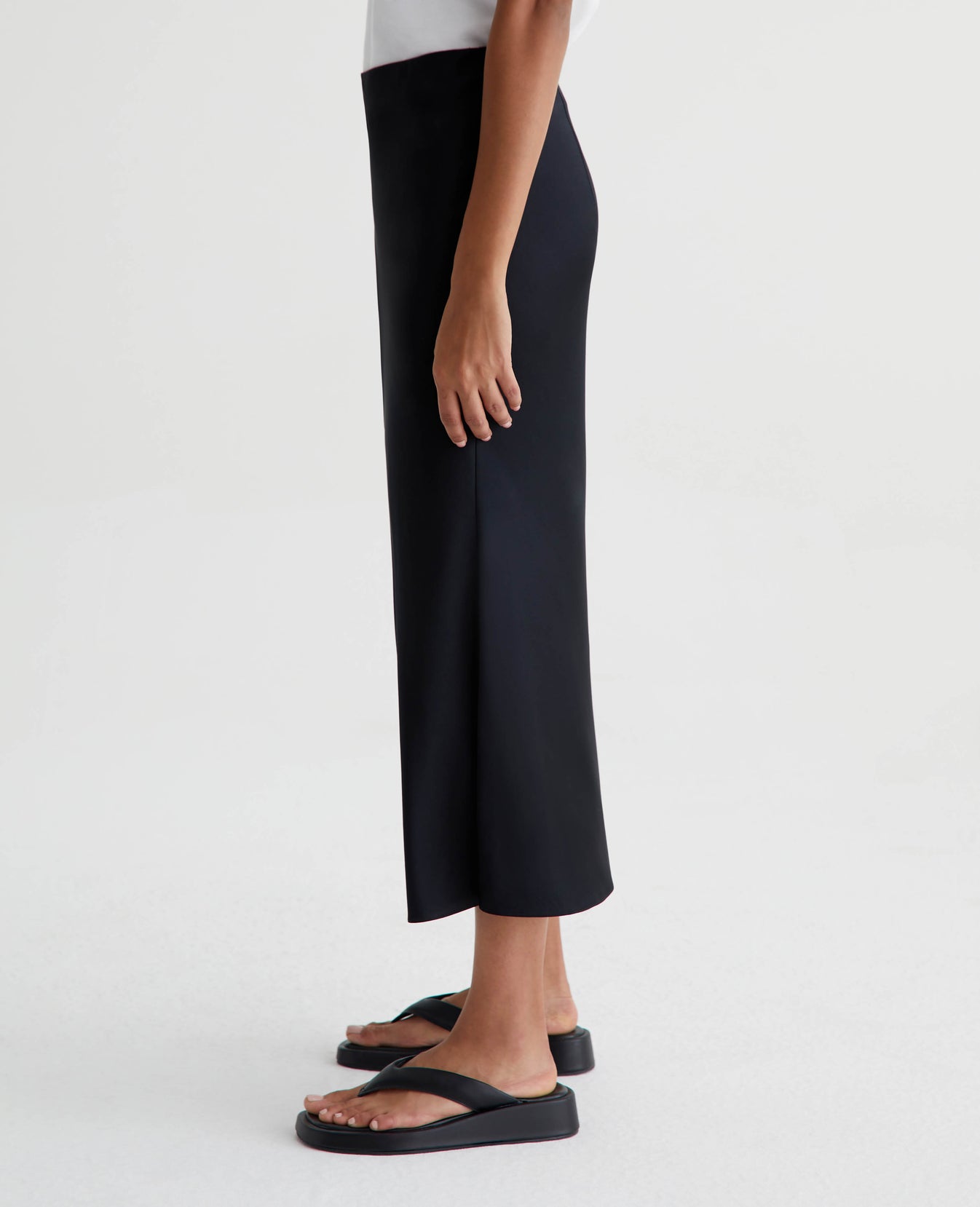 Womens Karina Skirt True Black Womens Bottom Photo 5