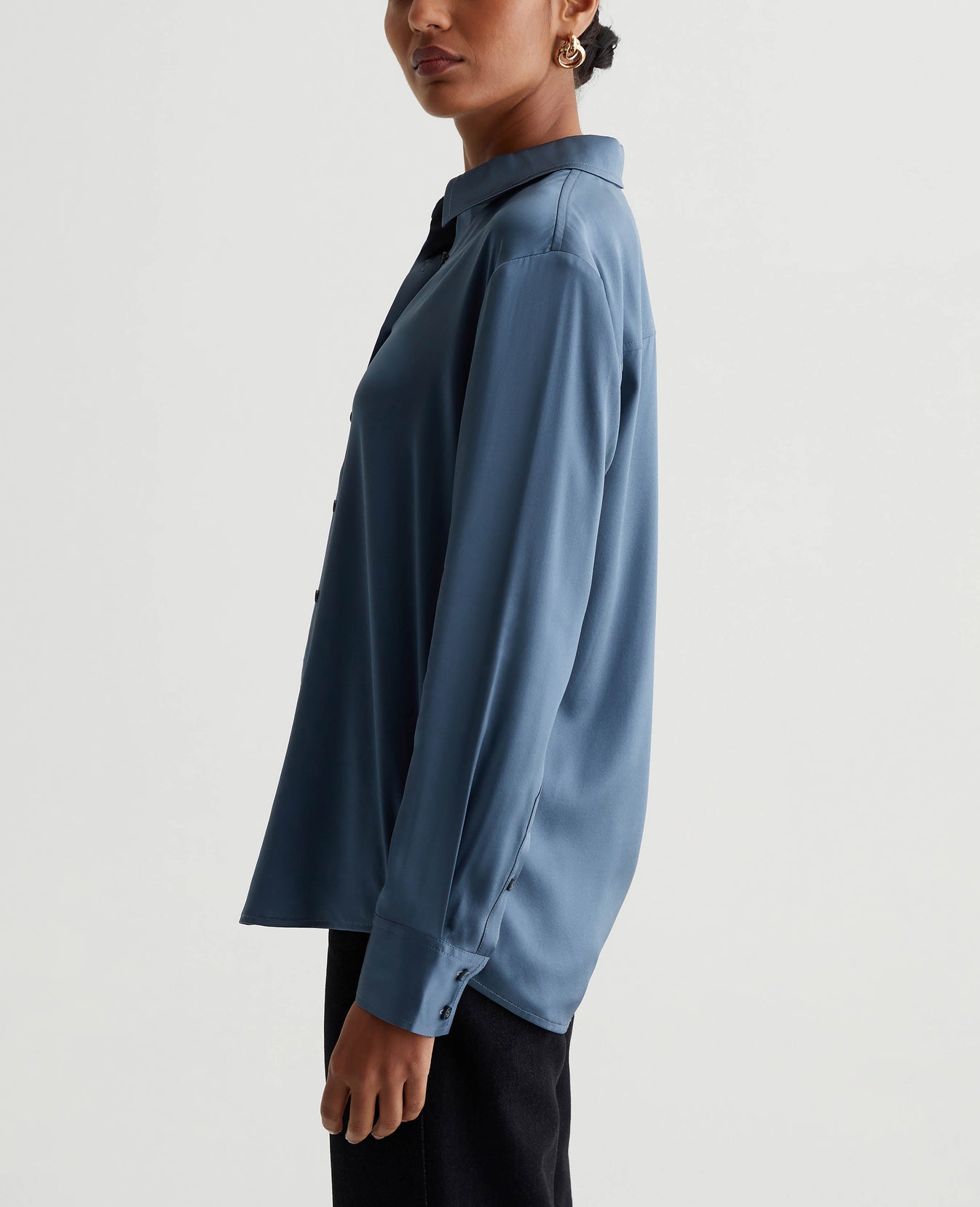 Shiela Shirt Blue Ice Womens Top Photo 5