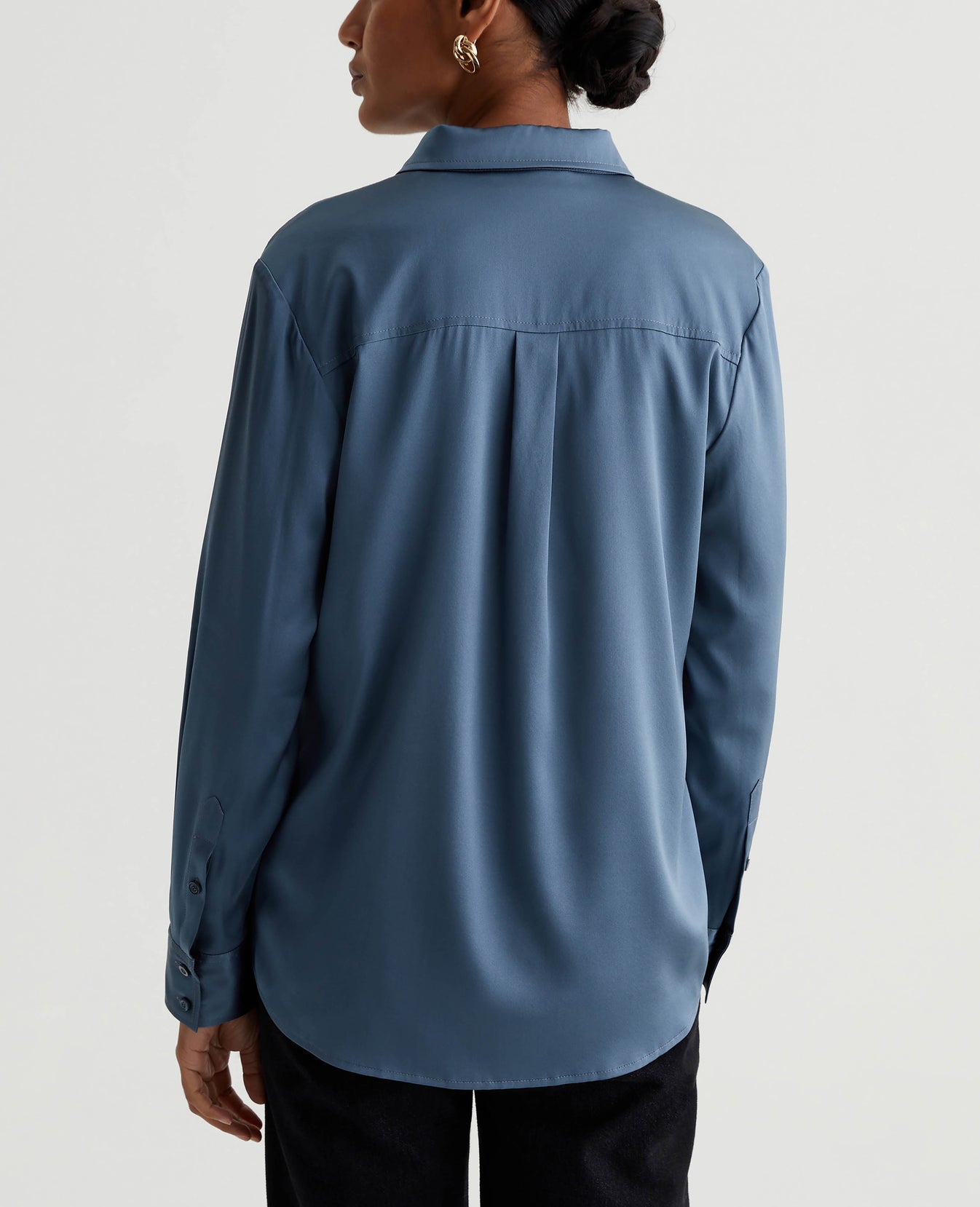 Shiela Shirt Blue Ice Womens Top Photo 6