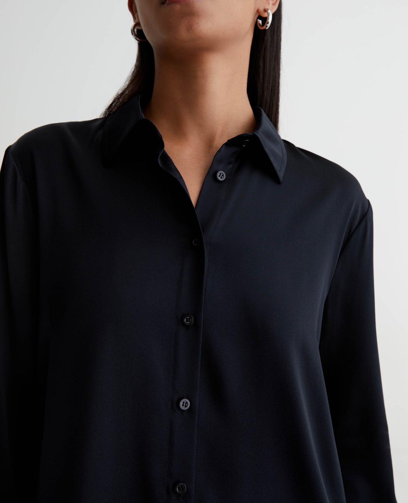 Shiela True Black Womens Top Photo 3