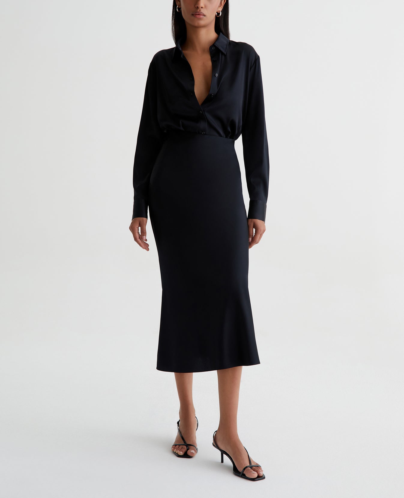 Shiela True Black Womens Top Photo 4