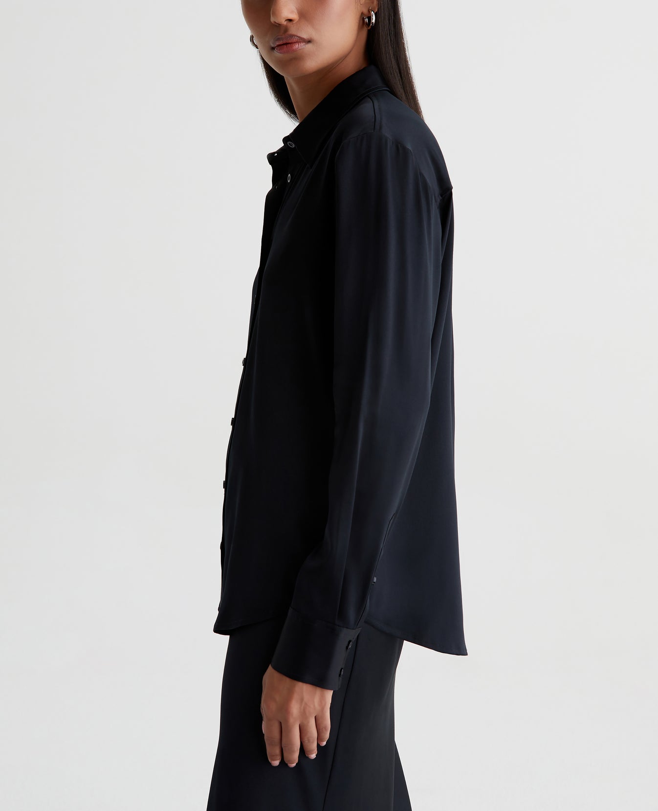 Shiela True Black Womens Top Photo 5