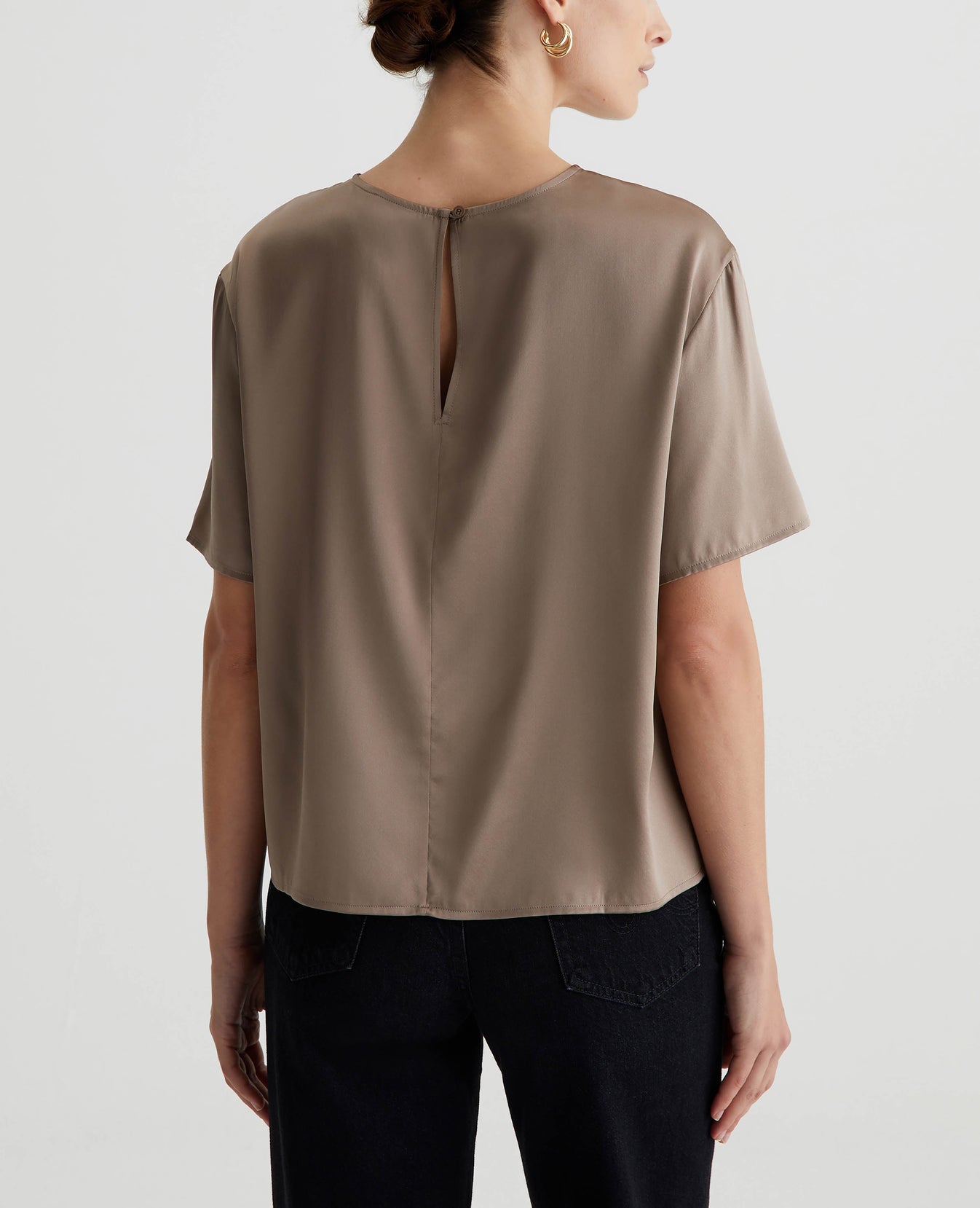 Nari Brooklyn Taupe Womens Top Photo 6