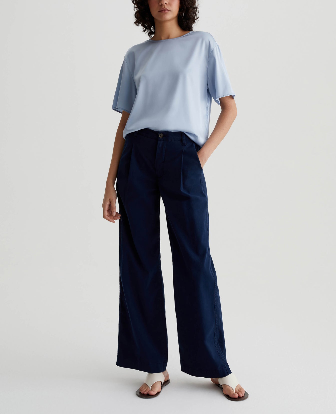 Nari Blue Whisper Womens Top Photo 4