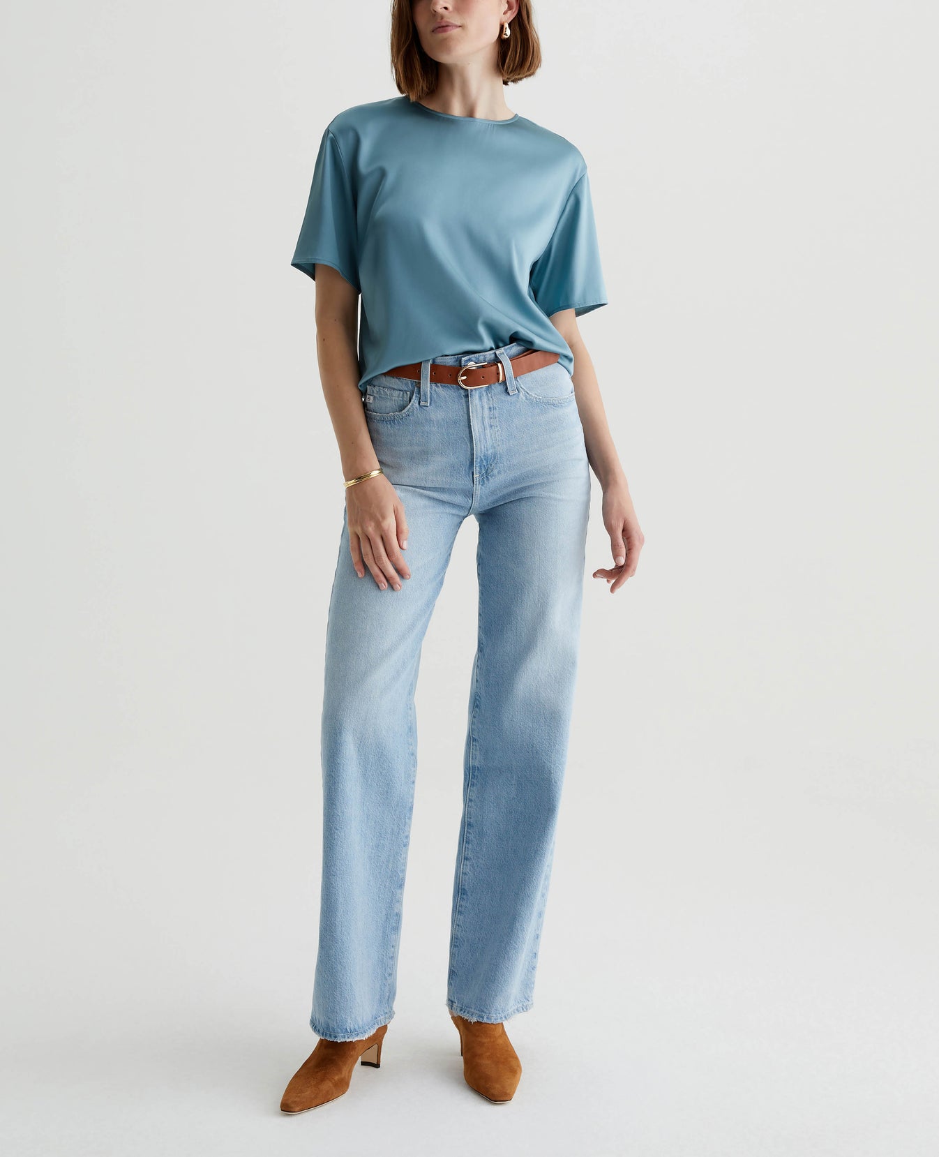 Nari Blue Tranquil Womens Top Photo 4
