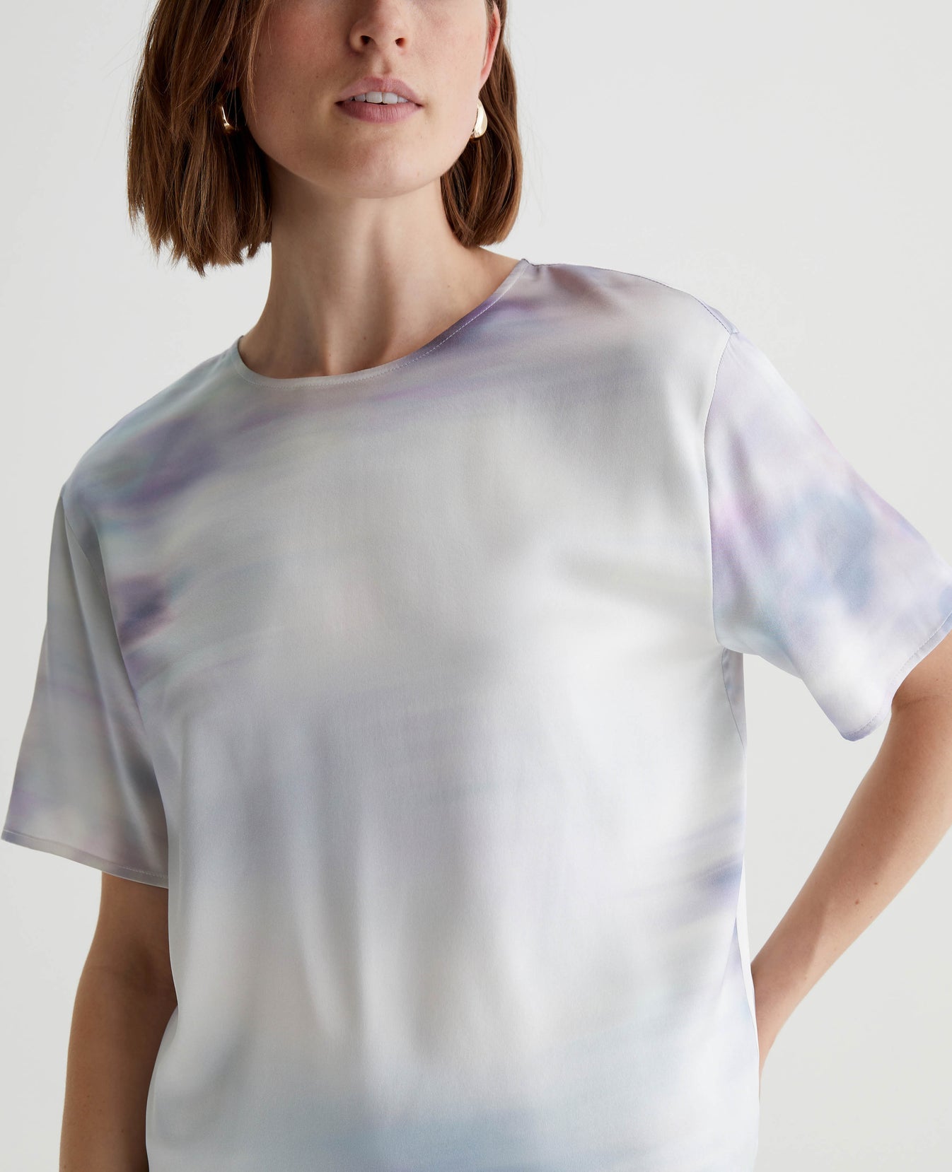 Nari Eternal Bloom Blue Multi Womens Top Photo 2