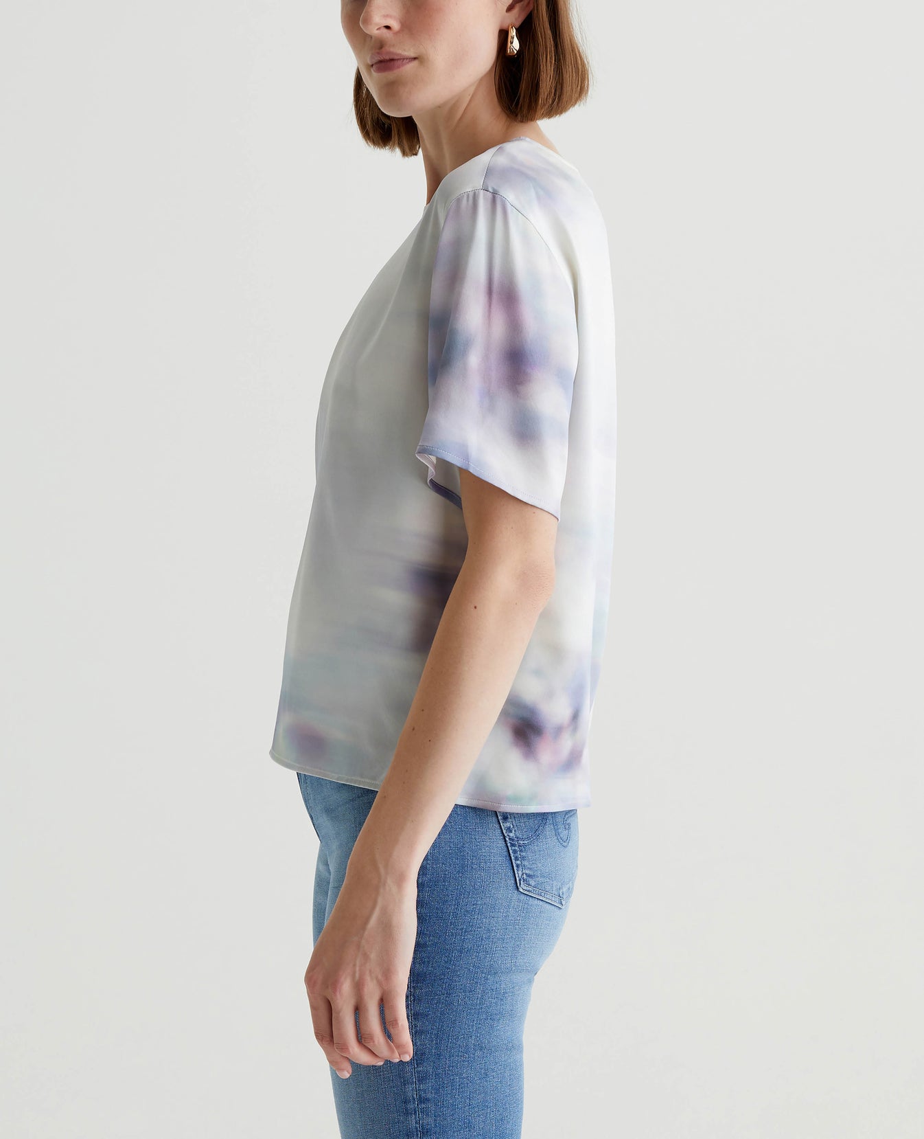 Nari Eternal Bloom Blue Multi Womens Top Photo 3