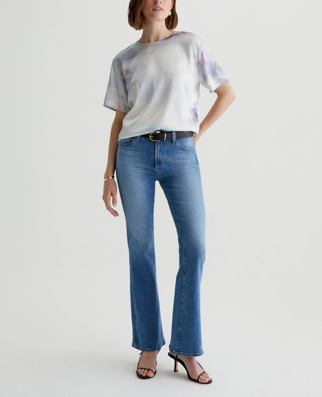 Nari Eternal Bloom Blue Multi Womens Top Photo 4