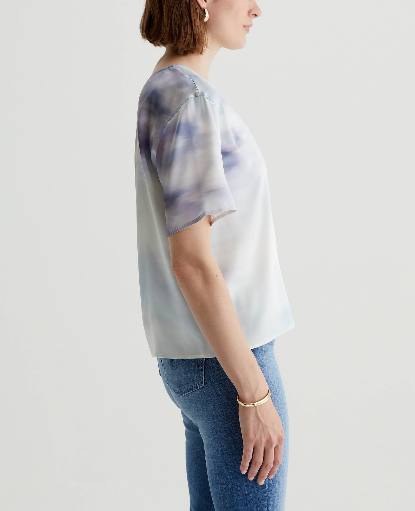 Nari Eternal Bloom Blue Multi Womens Top Photo 6