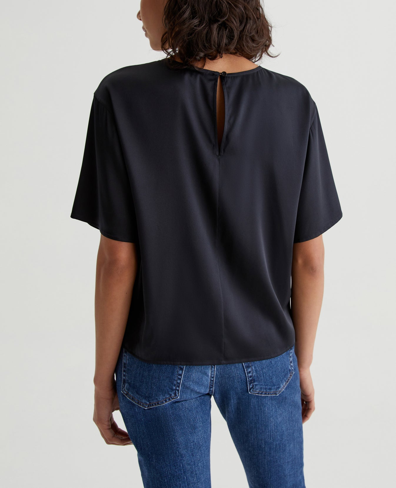 Womens Nari True Black Womens Top Photo 6