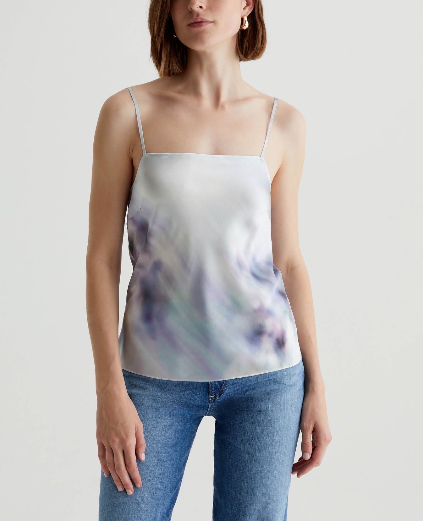 Yenna Eternal Bloom Blue Multi Womens Top Photo 1