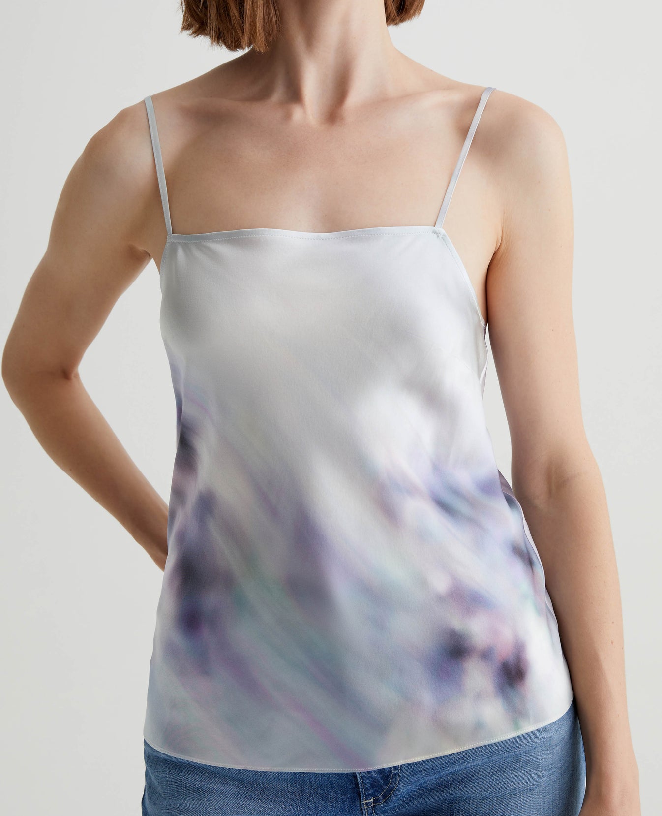 Yenna Eternal Bloom Blue Multi Womens Top Photo 2
