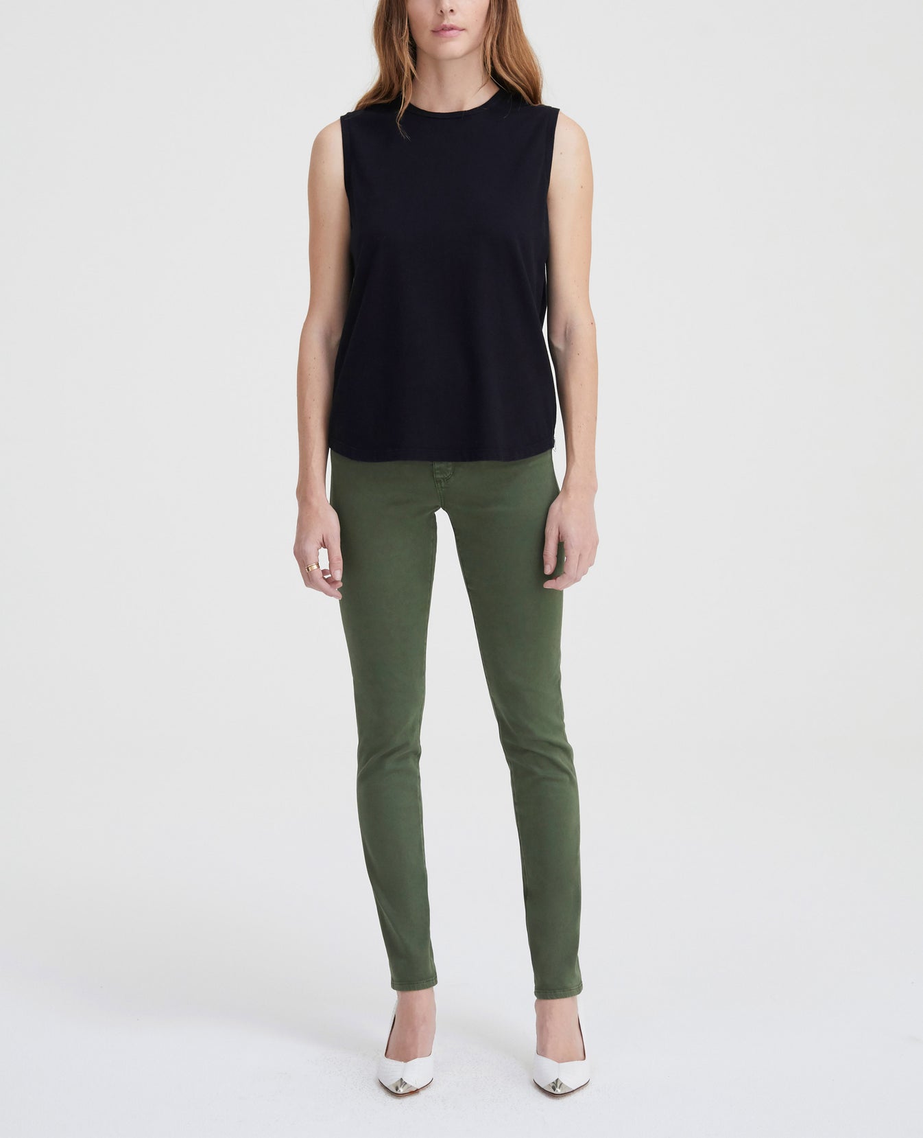 Ryker Muscle Tank True Black Boxy Muscle Tank Women Tops Photo 4