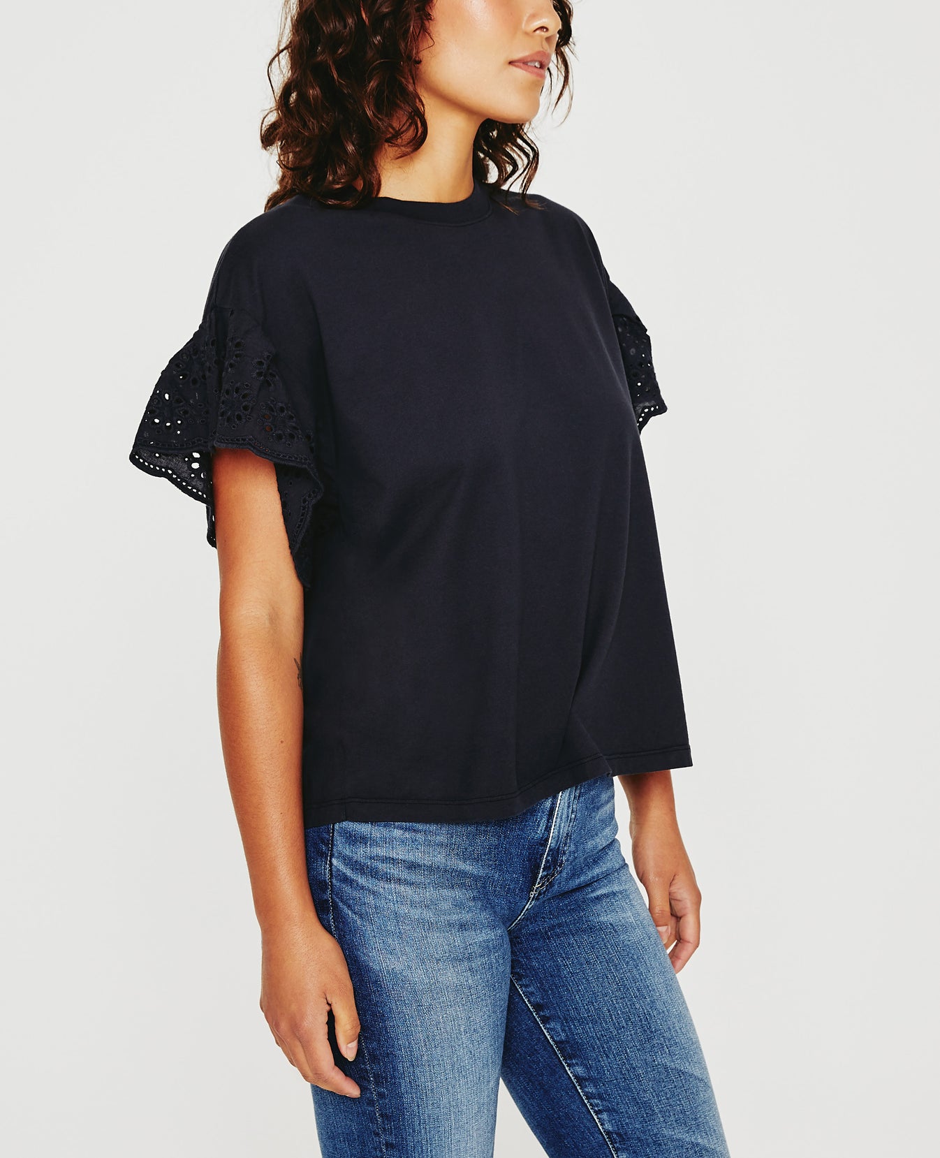Sena Top Ex-Black Womens Top Photo 2