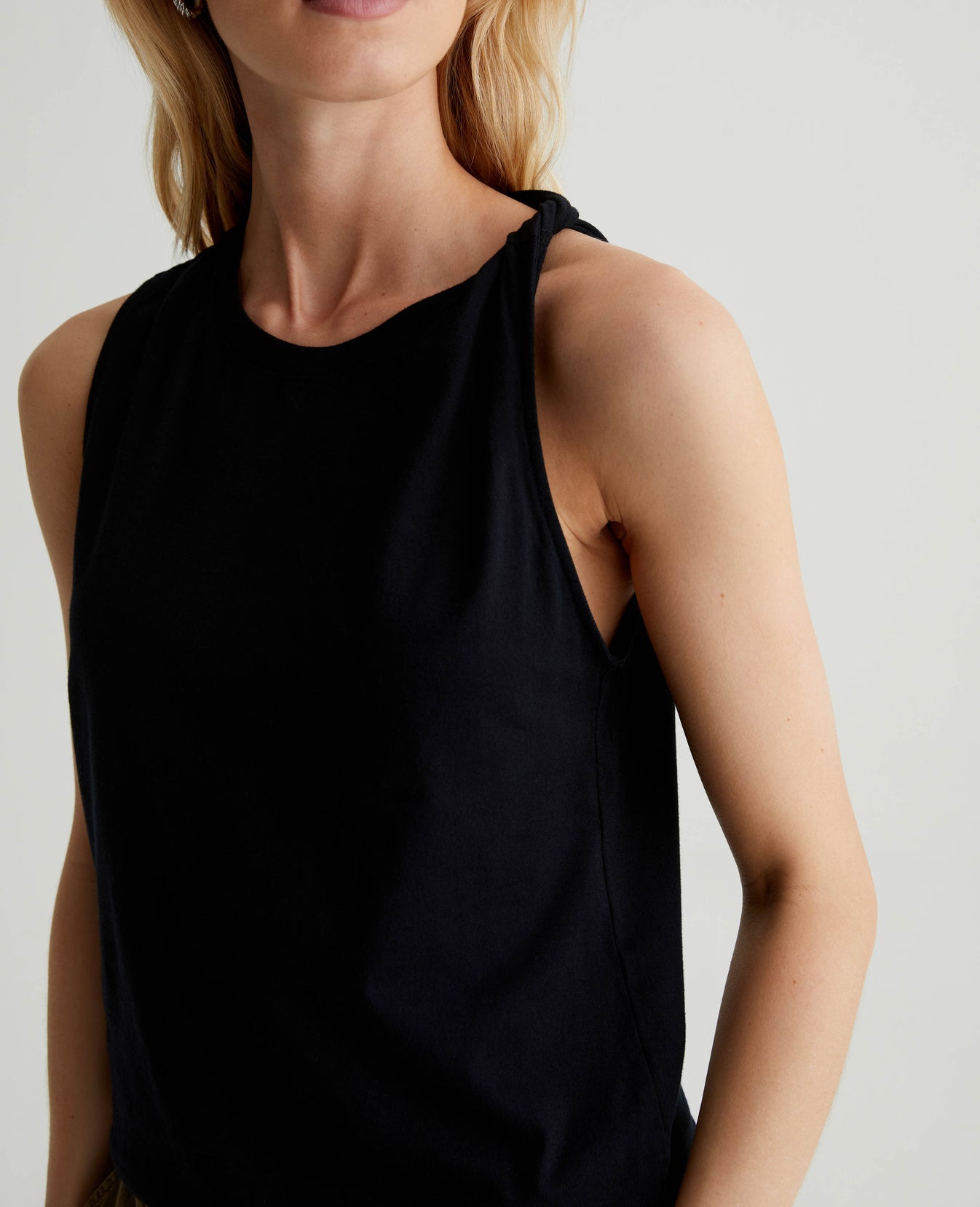 Sato Tank True Black Womens Top Photo 3
