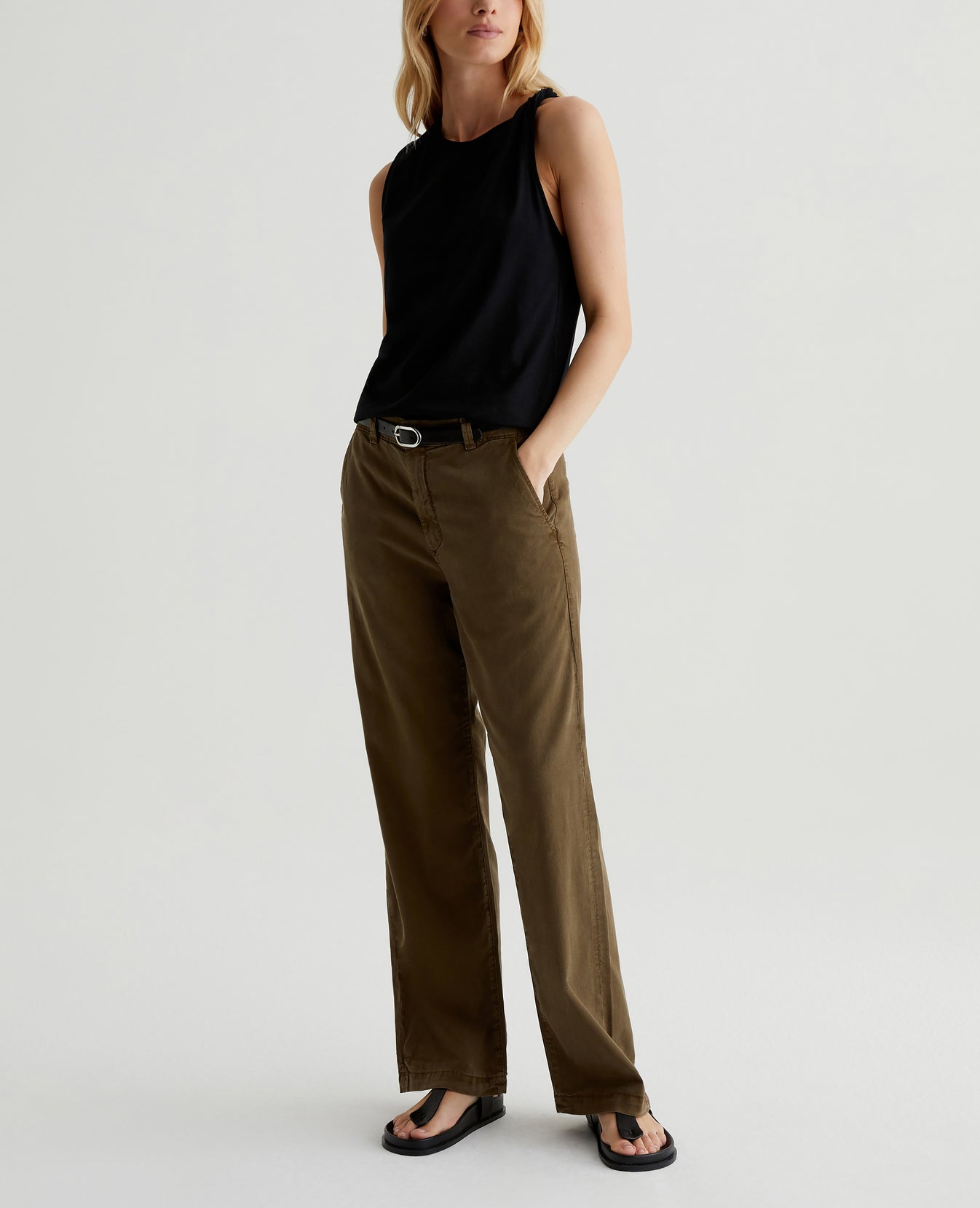 Sato Tank True Black Womens Top Photo 4