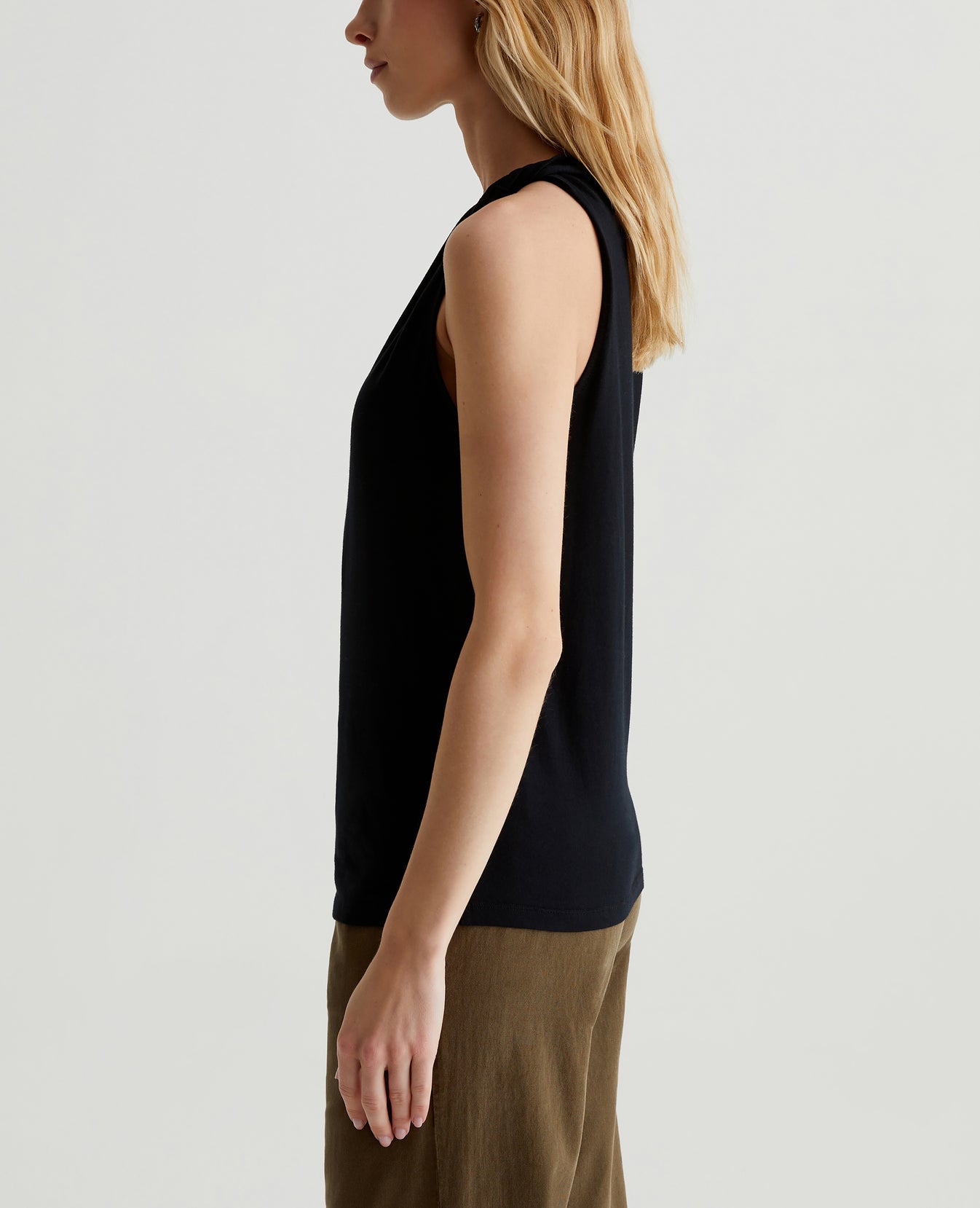 Sato Tank True Black Womens Top Photo 5