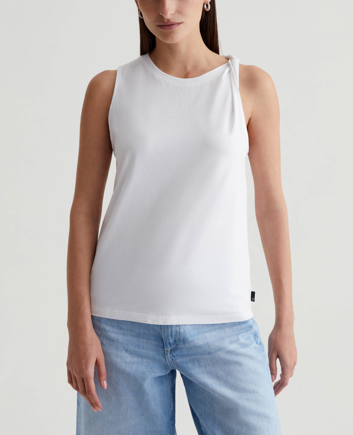 Sato Tank True White Womens Top Photo 1