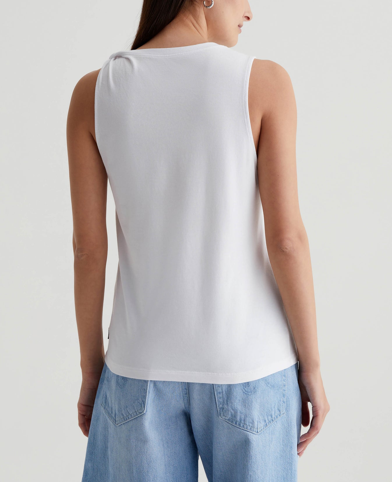 Sato Tank True White Womens Top Photo 6