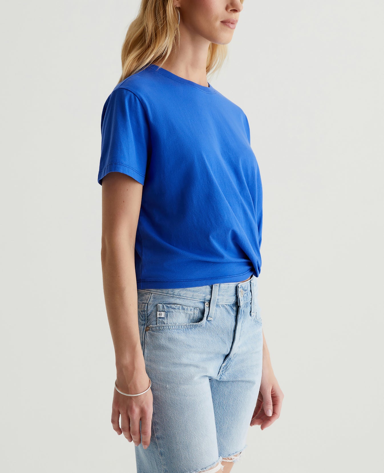 Ciara Tee Electric Blue Womens Top Photo 6