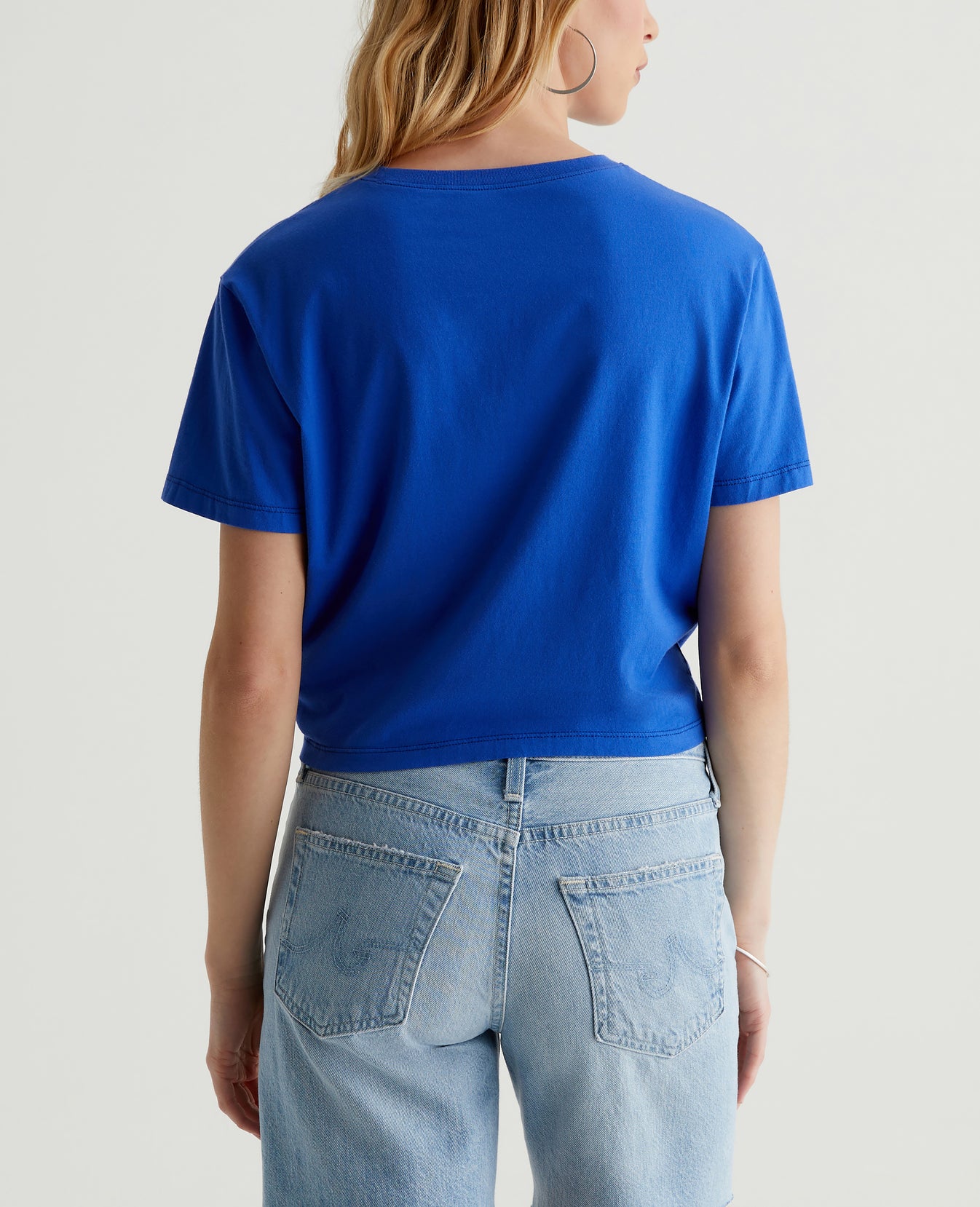 Ciara Tee Electric Blue Womens Top Photo 7