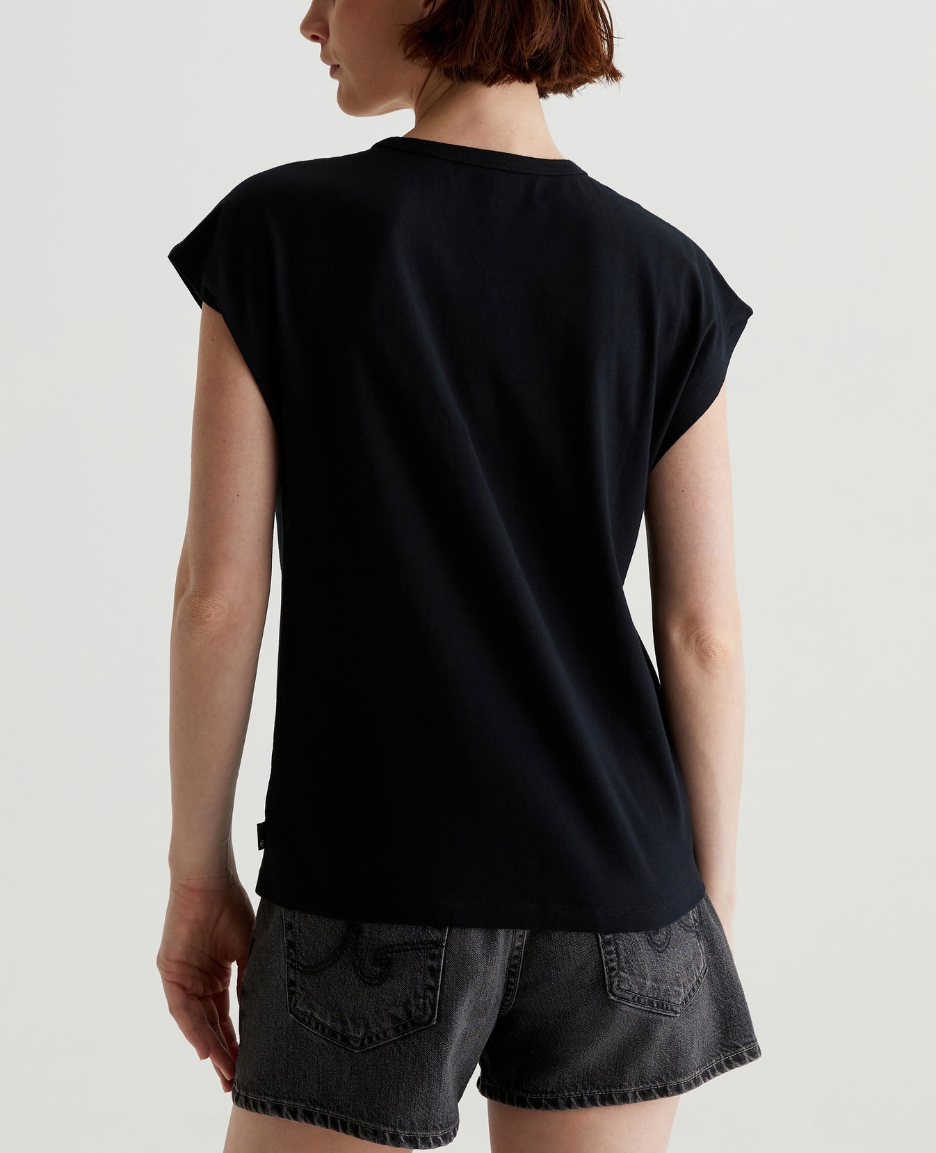 Vintage Willa Scoop True Black Womens Top Photo 7