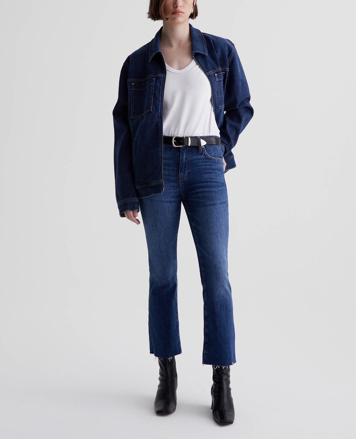 Farrah Boot Crop La Brea Womens Bottom Photo 1