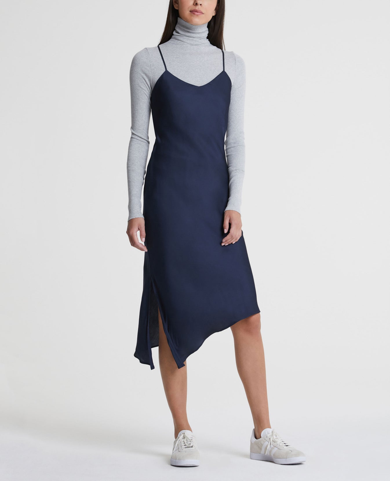 Scarlett Dress Blue Vault Classic Slip Dress Women Onepiece Photo 1