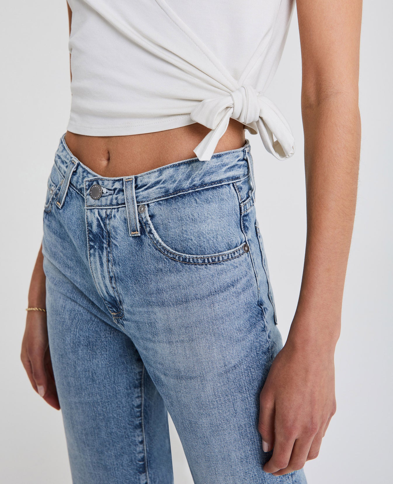 Kyaryo Top Ivory Dust Wrap Top Women Tops Photo 4