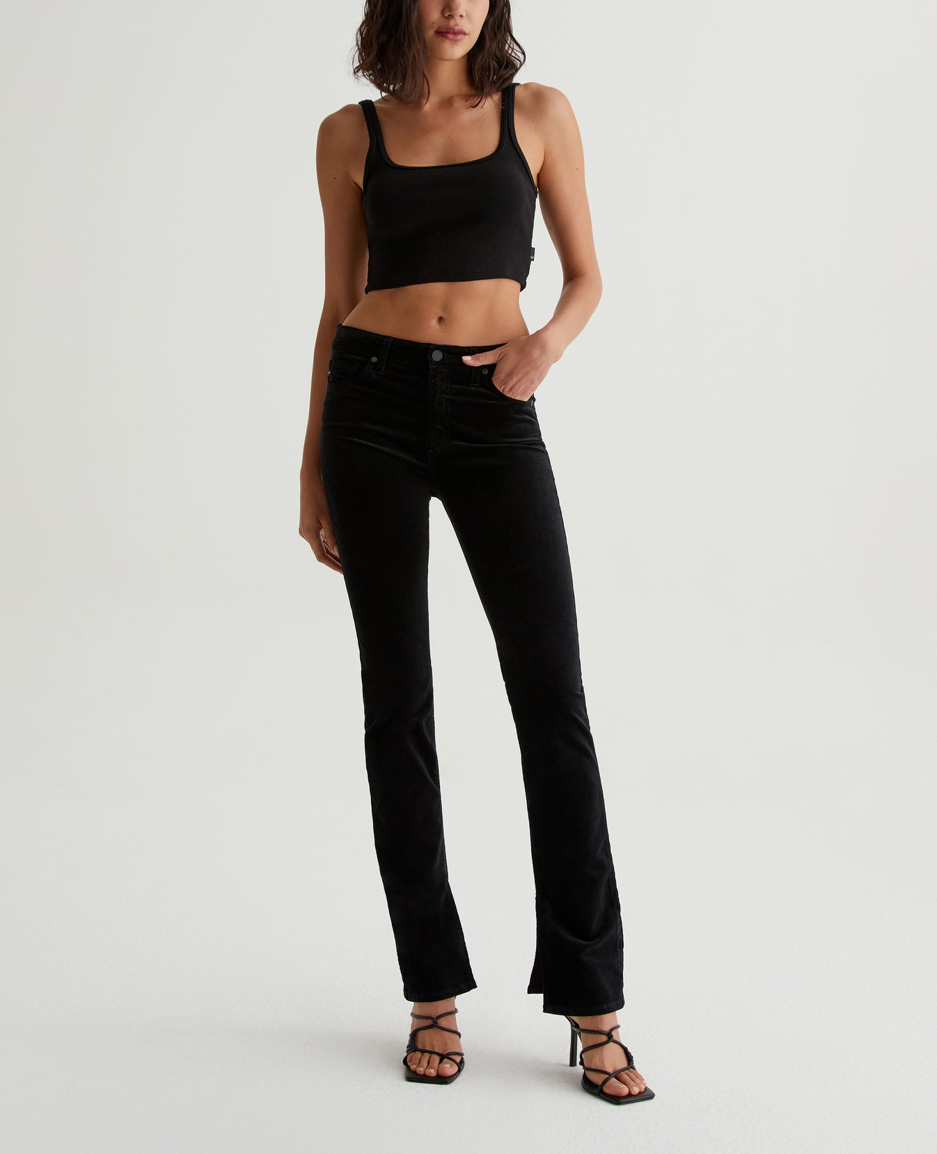 Mari Extended Super Black Womens Bottom Photo 1