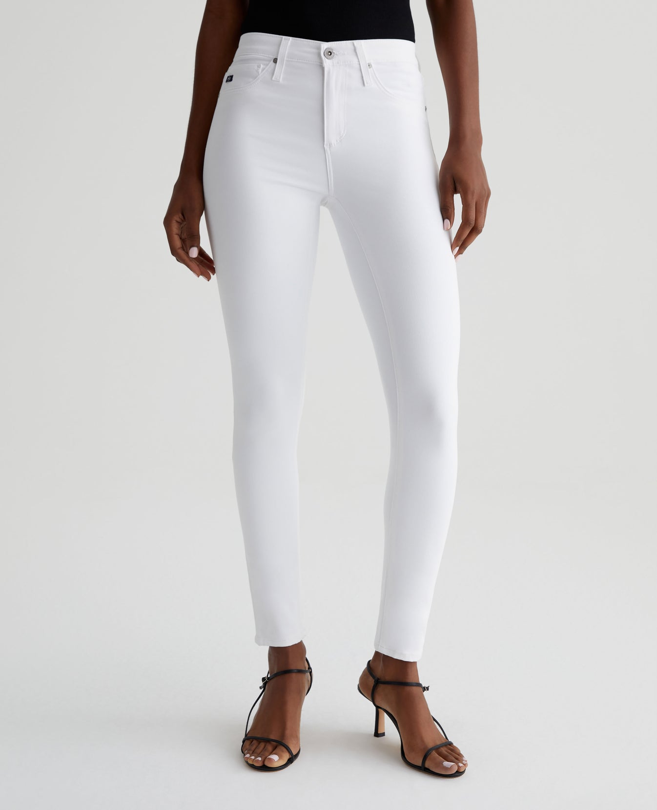 Legging Ankle White Womens Bottom Photo 2