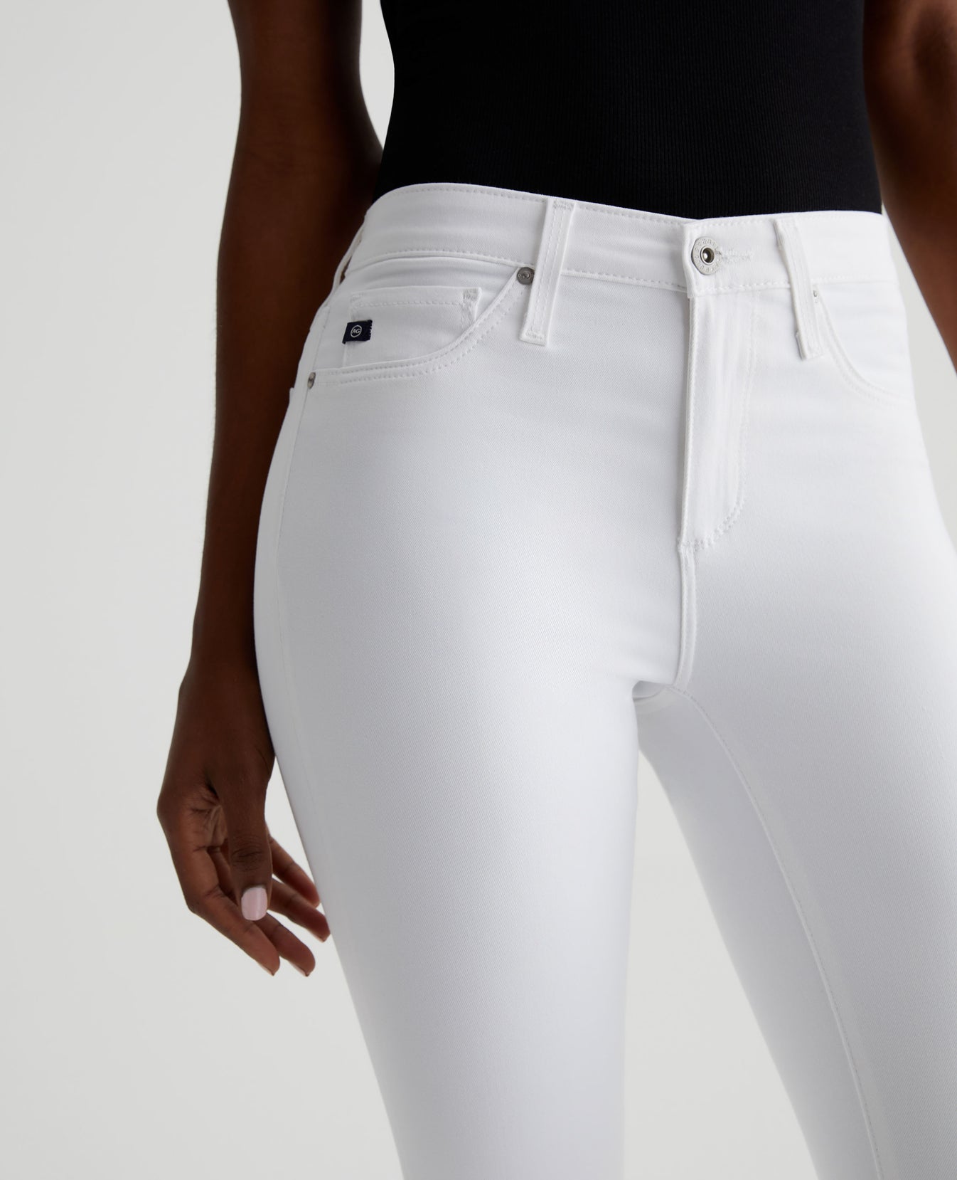 Legging Ankle White Womens Bottom Photo 3