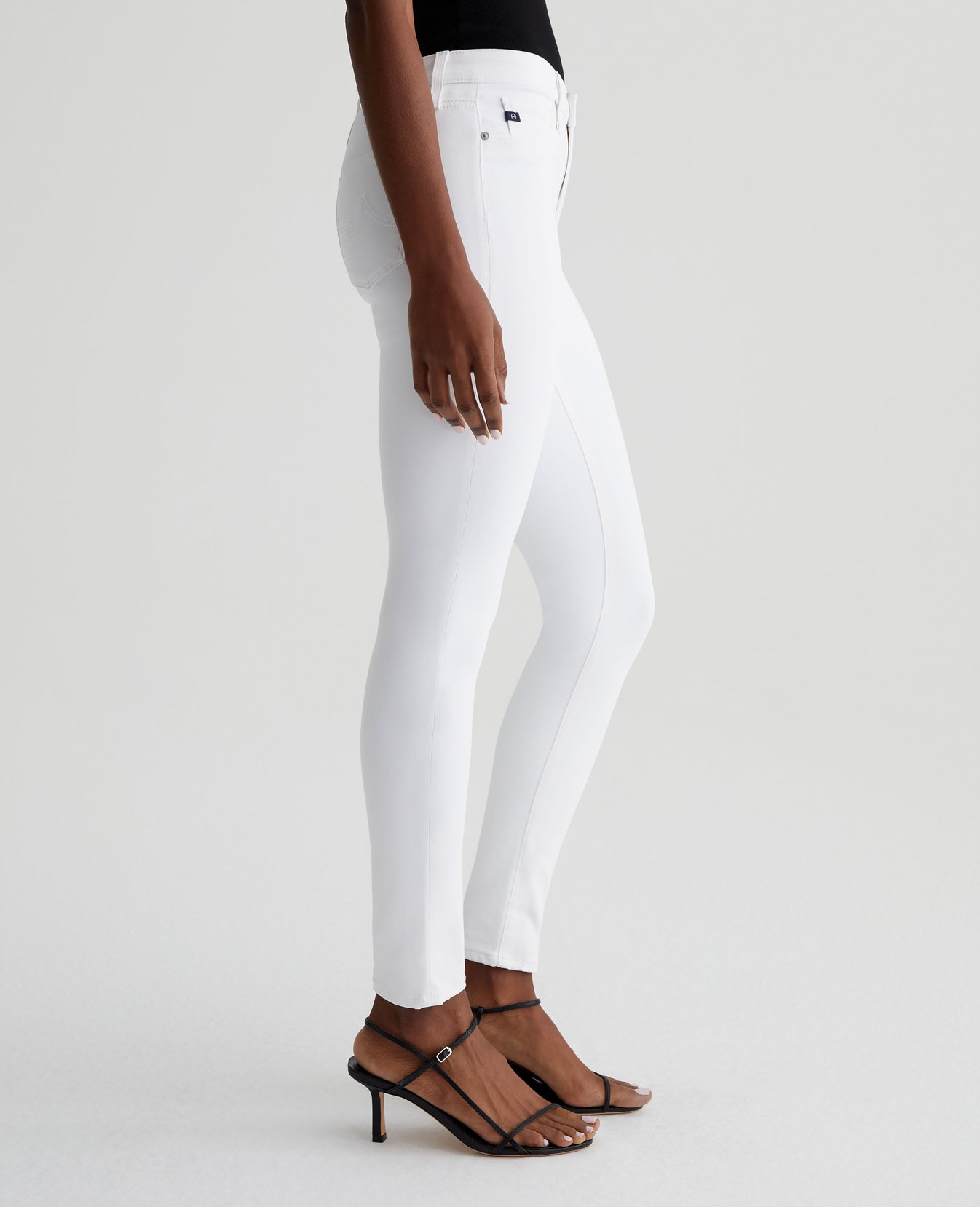 Legging Ankle White Womens Bottom Photo 4