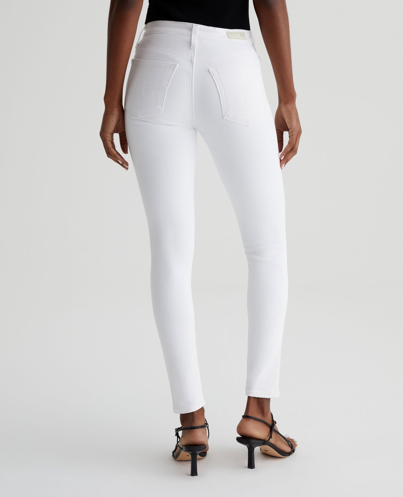 Legging Ankle White Womens Bottom Photo 6