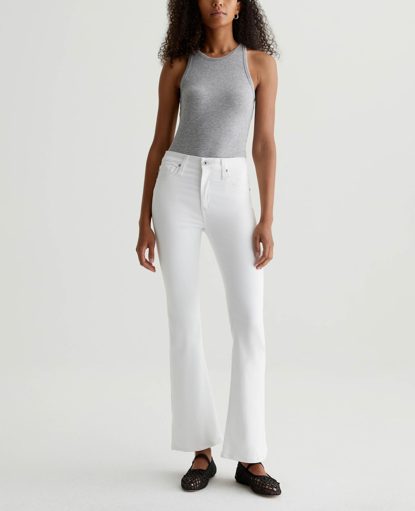 Farrah Boot White Womens Bottom Photo 1