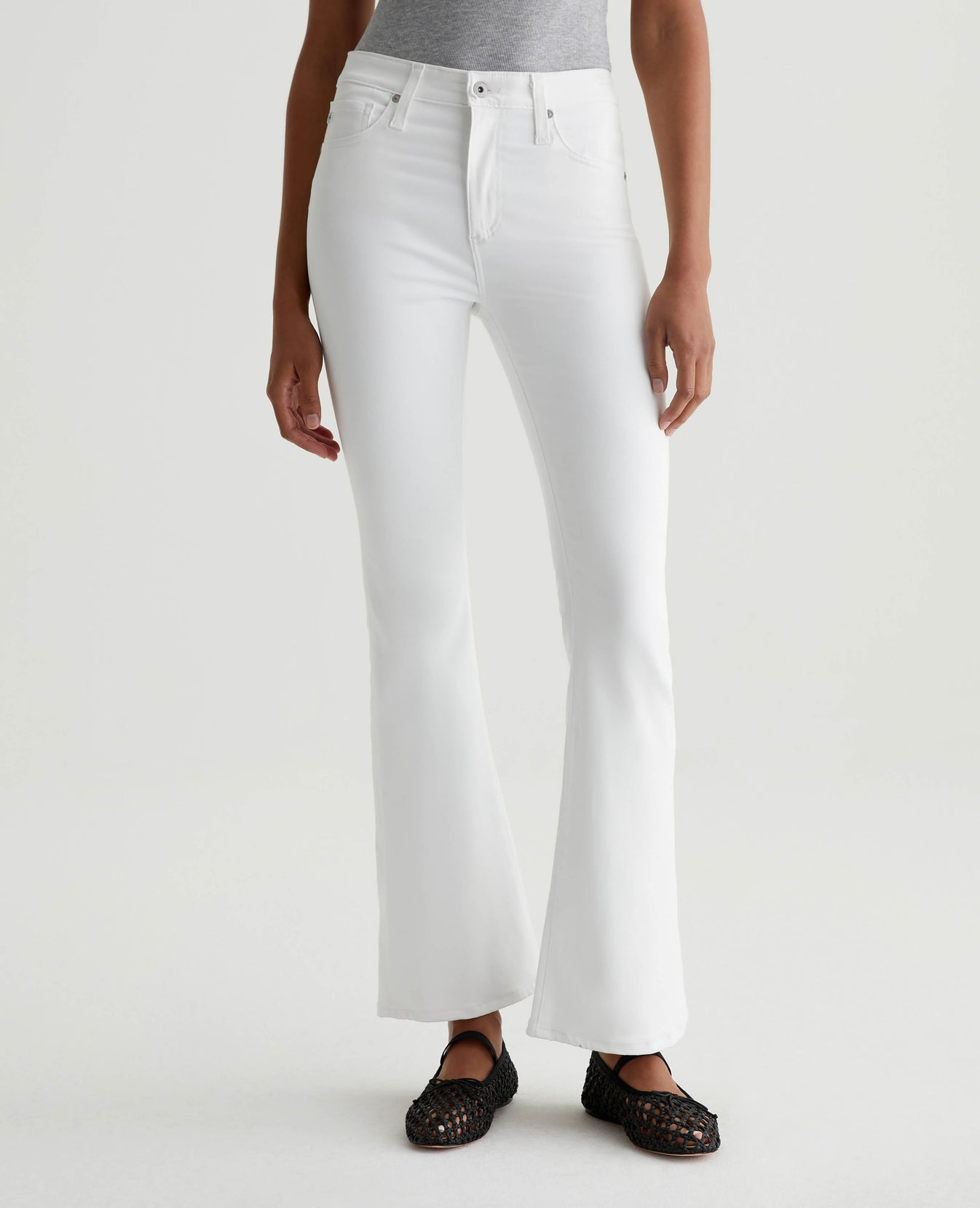 Farrah Boot White Womens Bottom Photo 2