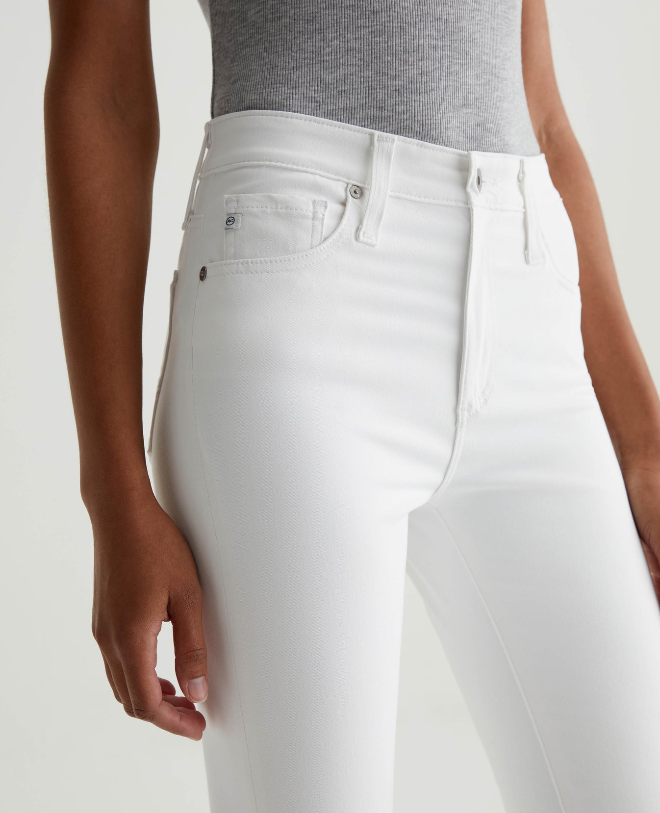 Farrah Boot White Womens Bottom Photo 3