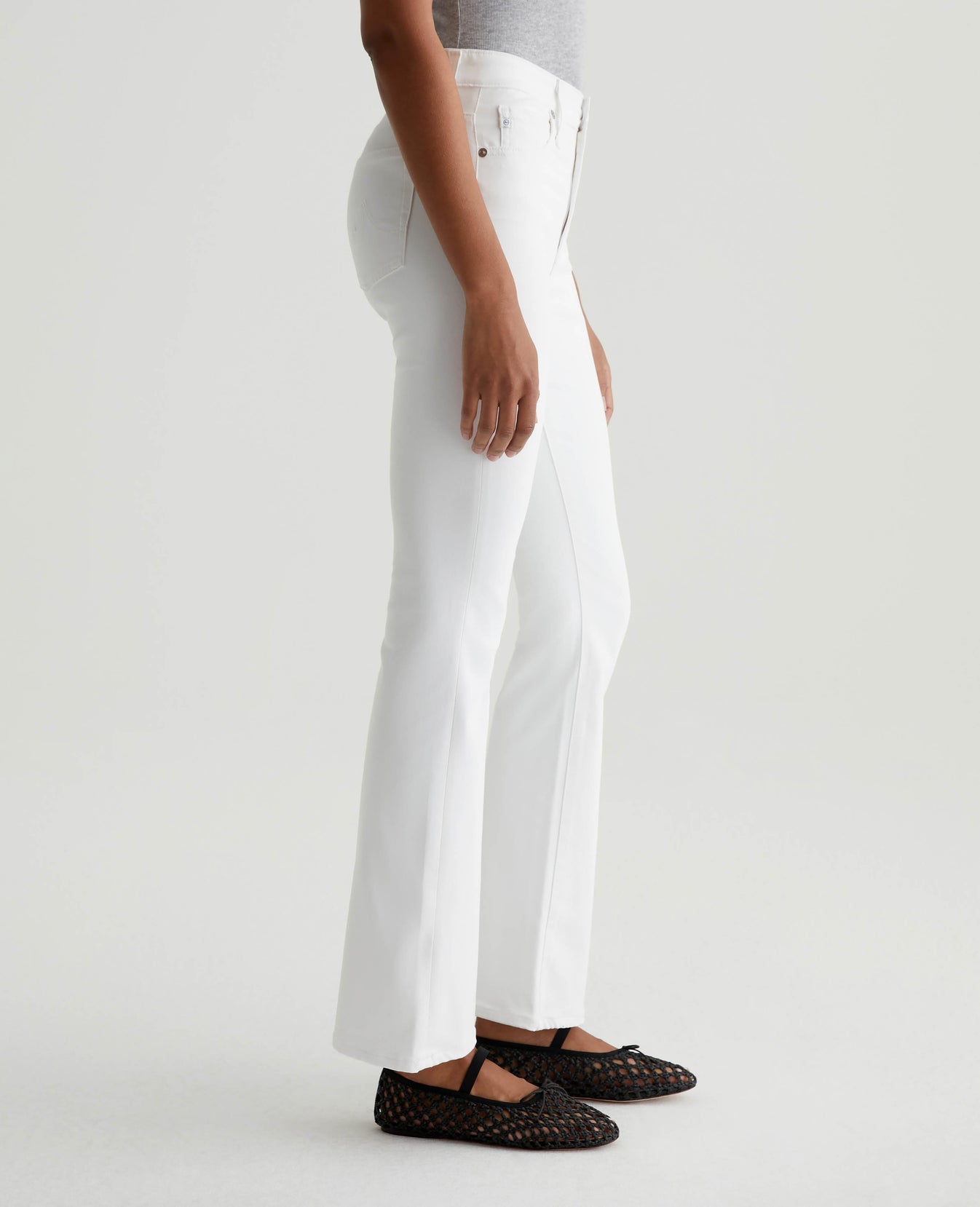 Farrah Boot White Womens Bottom Photo 5