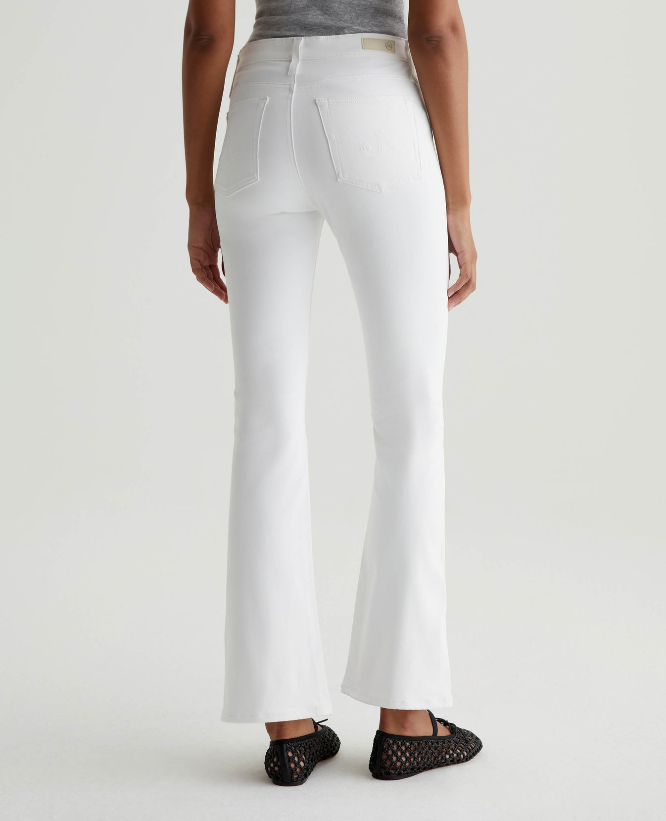 Farrah Boot White Womens Bottom Photo 7