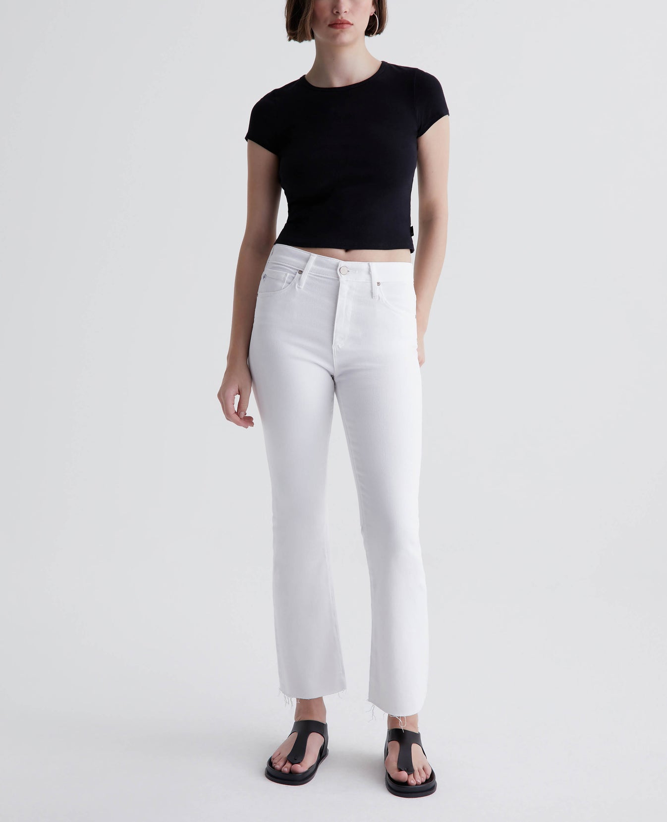 Hutton Crew True Black Womens Top Photo 4