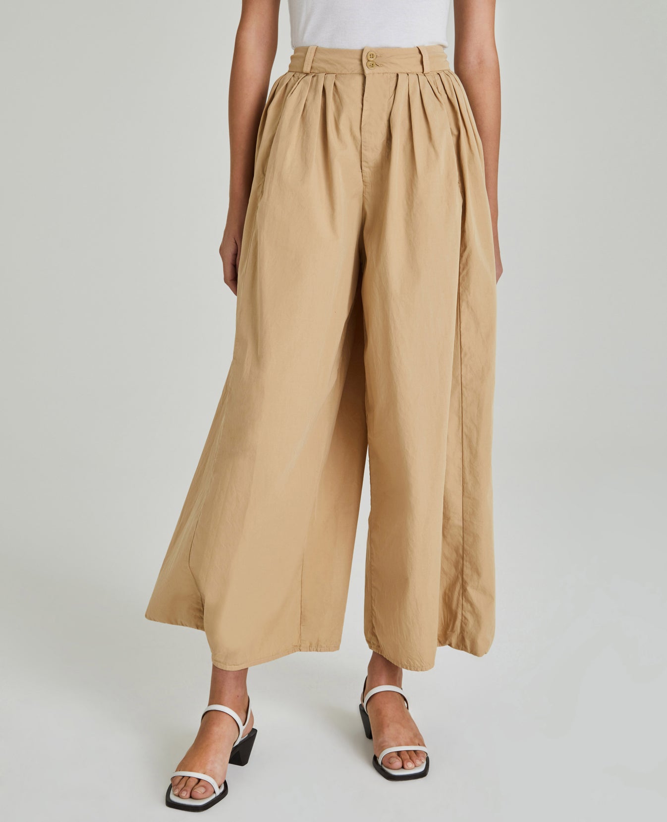 Hadley Sandy Pail Pleated Culotte Women Bottoms Photo 2