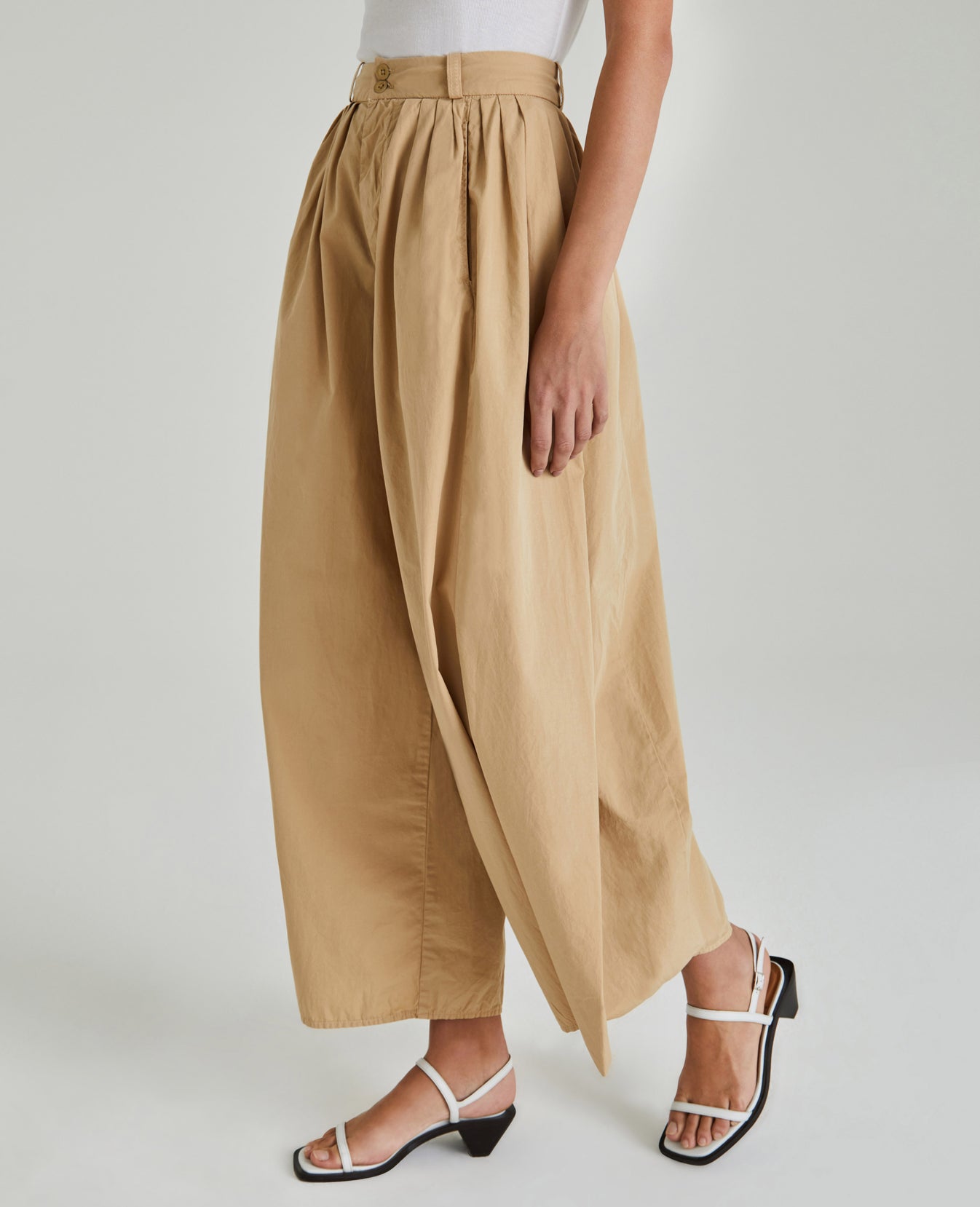 Hadley Sandy Pail Pleated Culotte Women Bottoms Photo 4