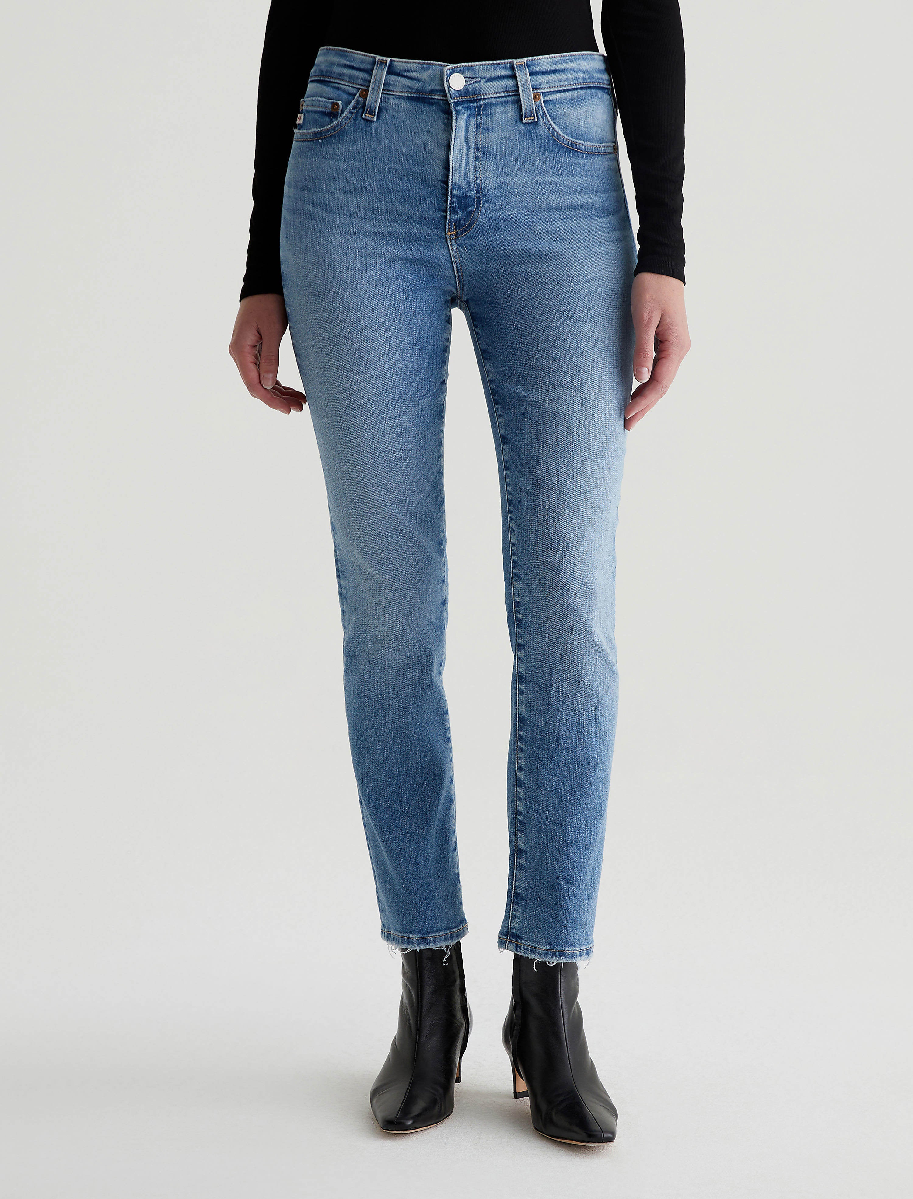 Mari Crop 18 Years Avalon Mid-Rise Slim Straight Women Bottom Photo 2